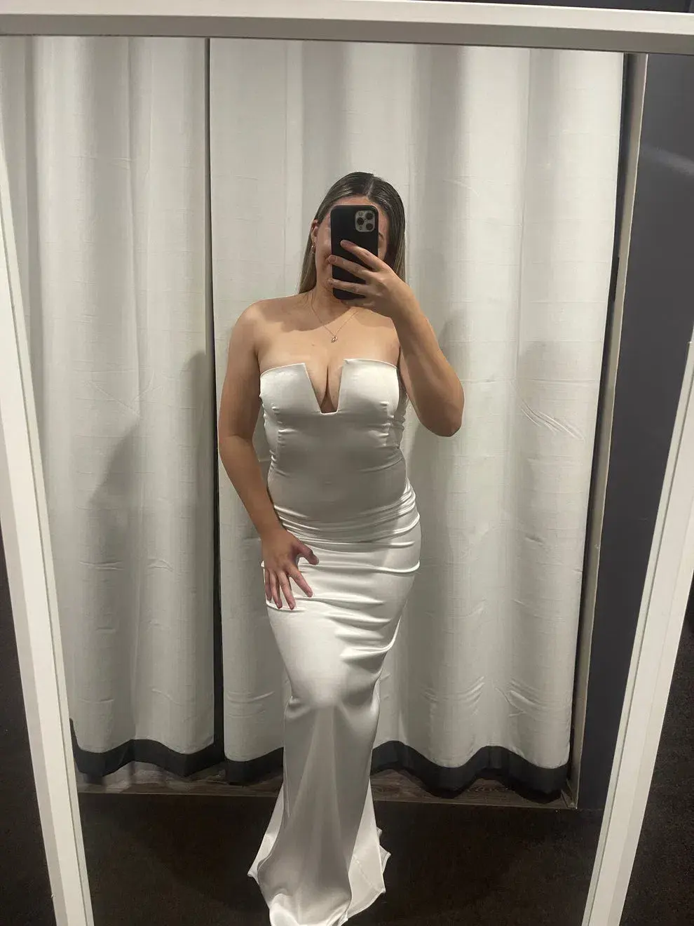 Natalie Rolt Cherie Gown White Size 1/AU 8 - Image 1