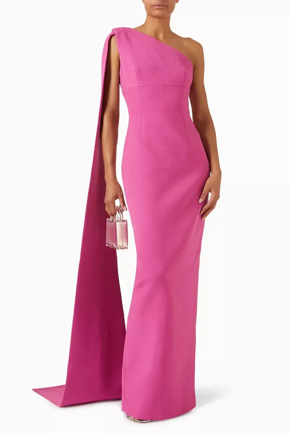 Rachel Gilbert Clara Gown Hot Pink Size AU 12    - Image 3