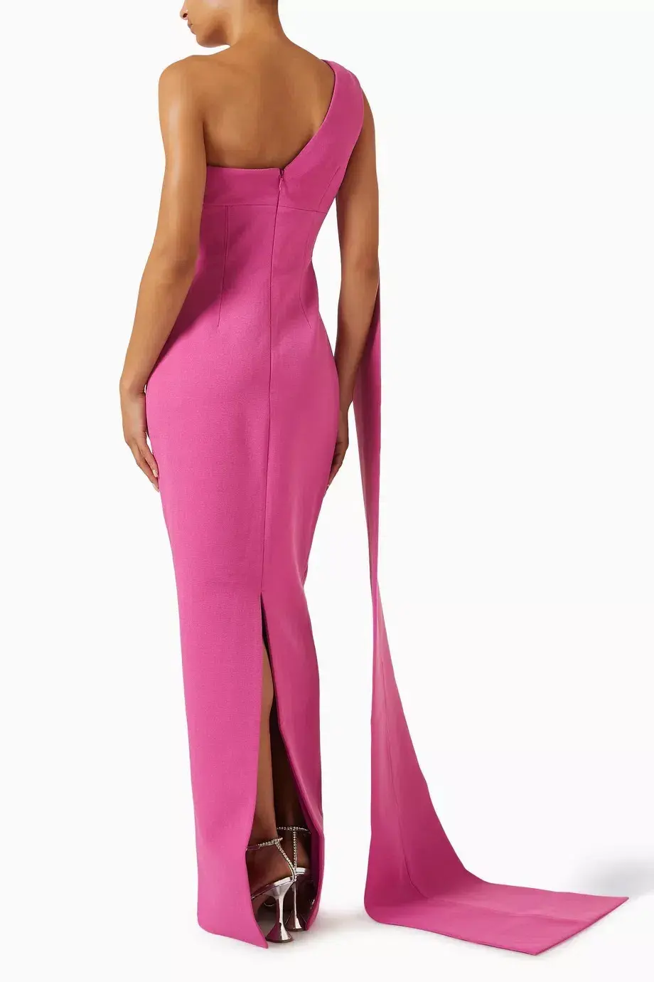 Rachel Gilbert Clara Gown Hot Pink Size AU 12    for rent on The Volte - main image