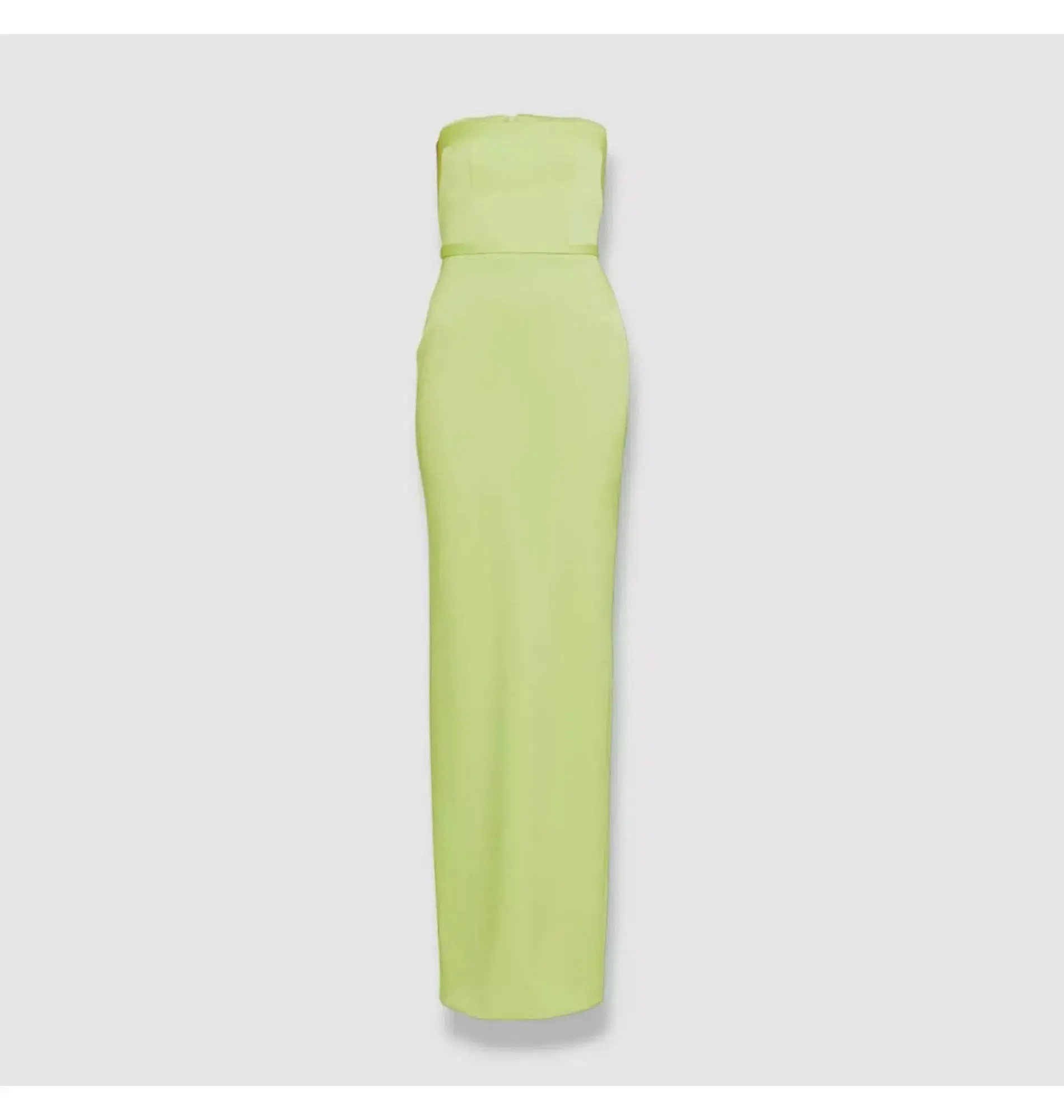 Alex Perry Cassidy Strapless Column Gown Green Size AU 10 - Image 3