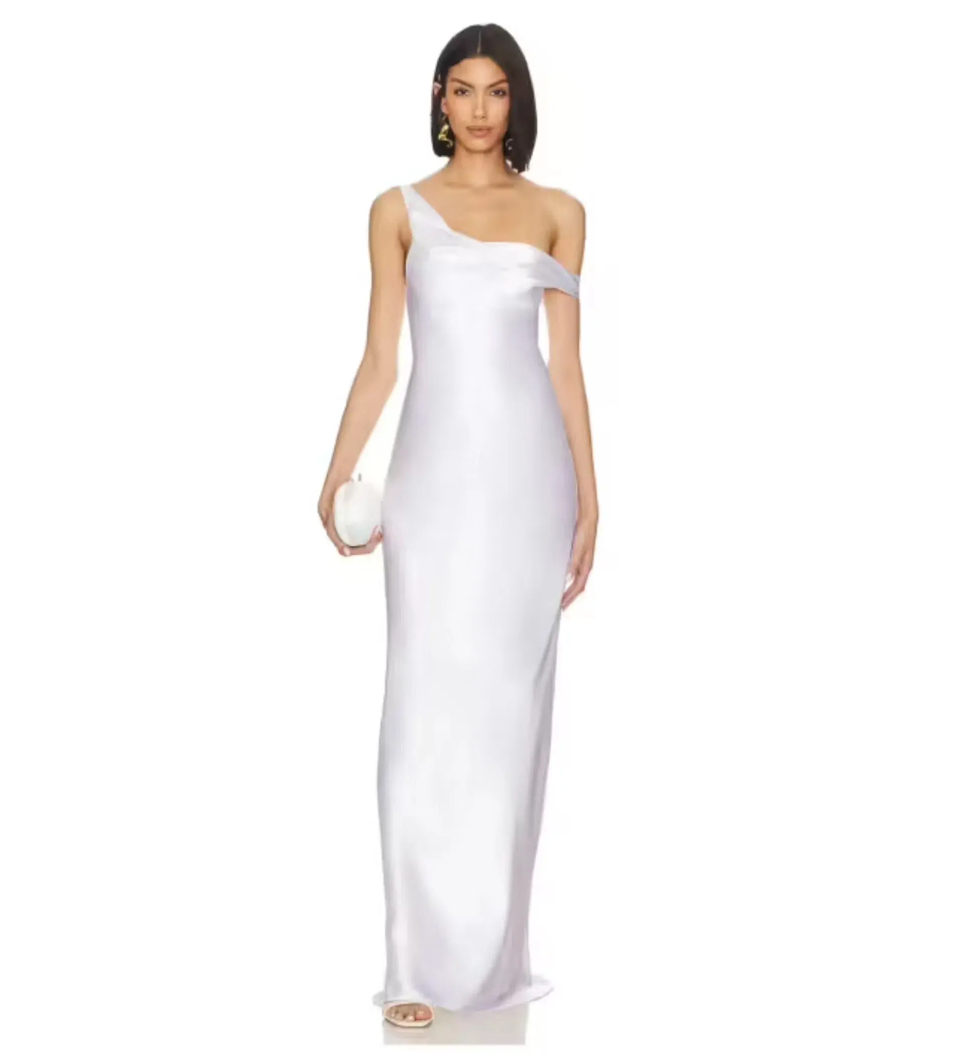 Natalie Rolt Monika Gown White Size 1/AU 8 - Image 1