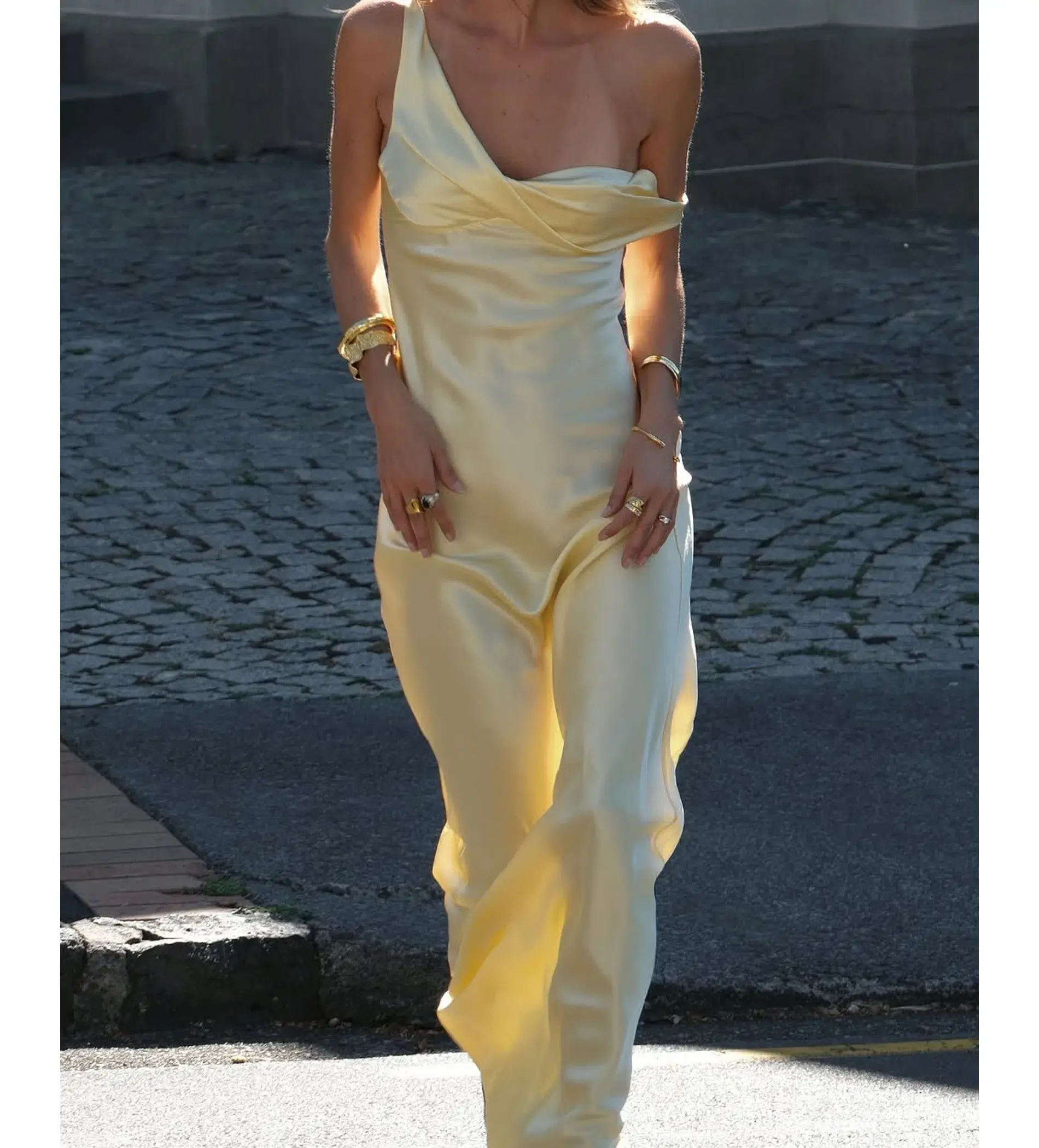 Natalie Rolt Μonika Gown Lemon Size 0/AU 6 - Image 4