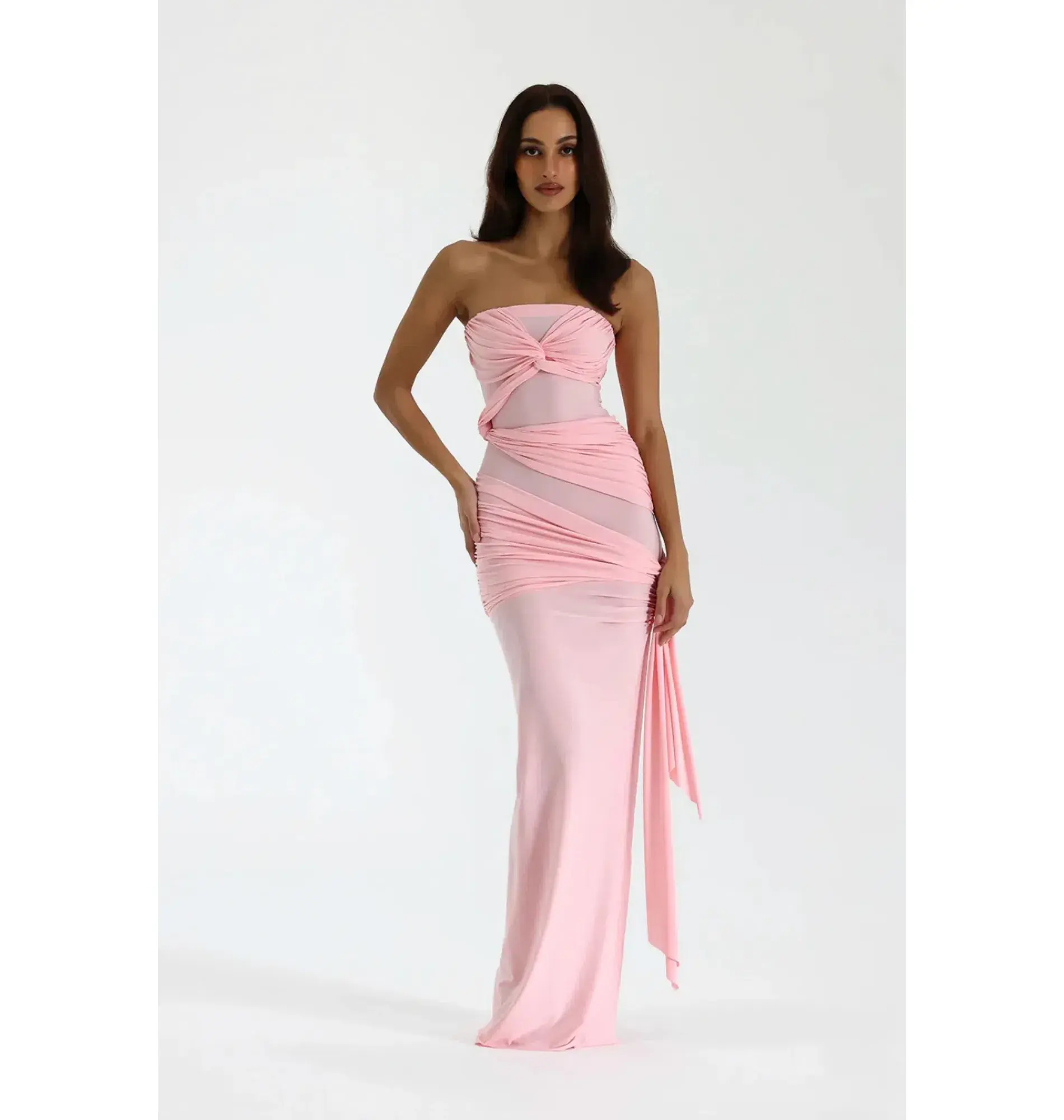 Natalie Rolt Miranda Gown Pink Size 1 / AU 8 - Image 1