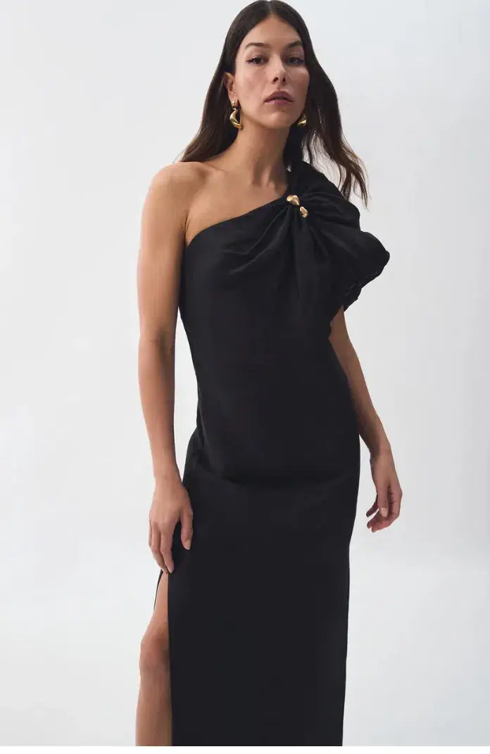 Aje Cira Maxi Dress Black  Size 16 - Image 2