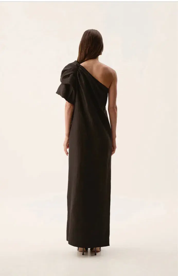 Aje Cira Maxi Dress Black  Size 16 - Image 4