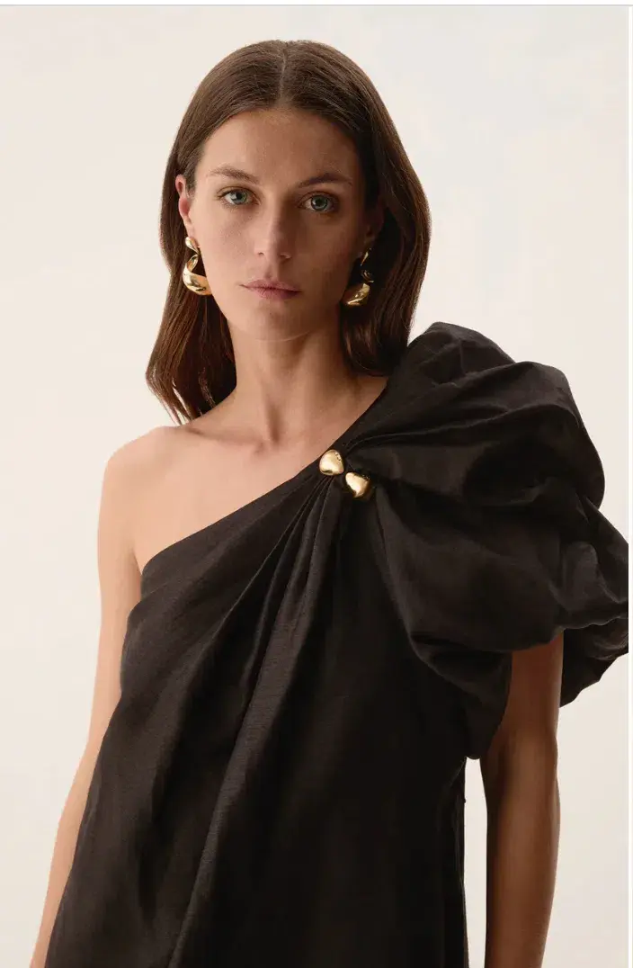 Aje Cira Maxi Dress Black  Size 16 - Image 5