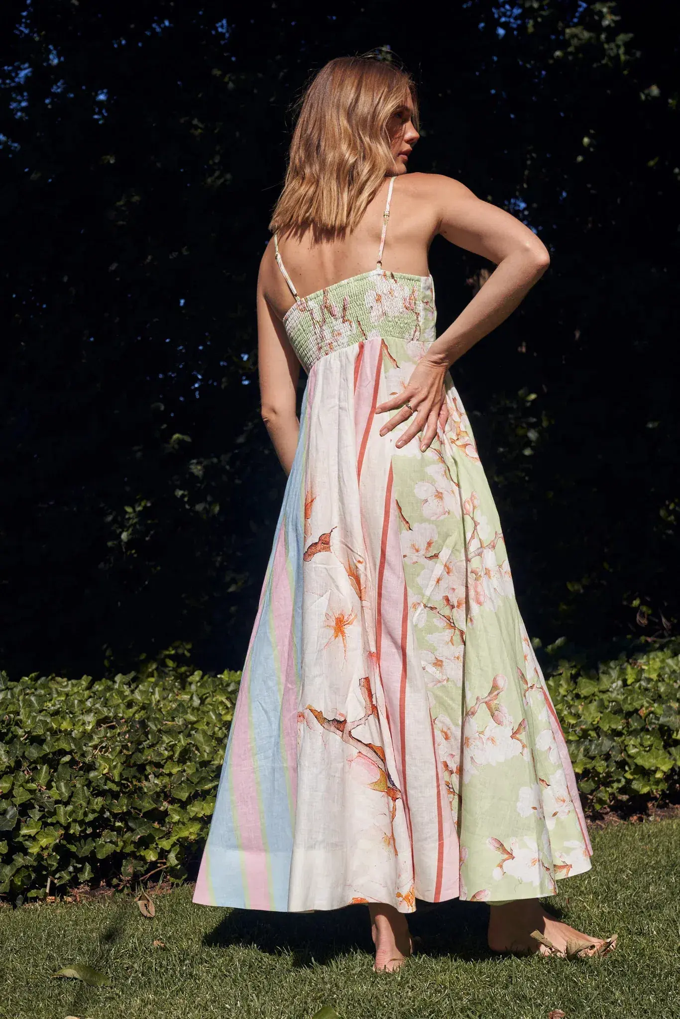 Aston Studio Rue Dress in Hana Multi Size 10 - Image 2
