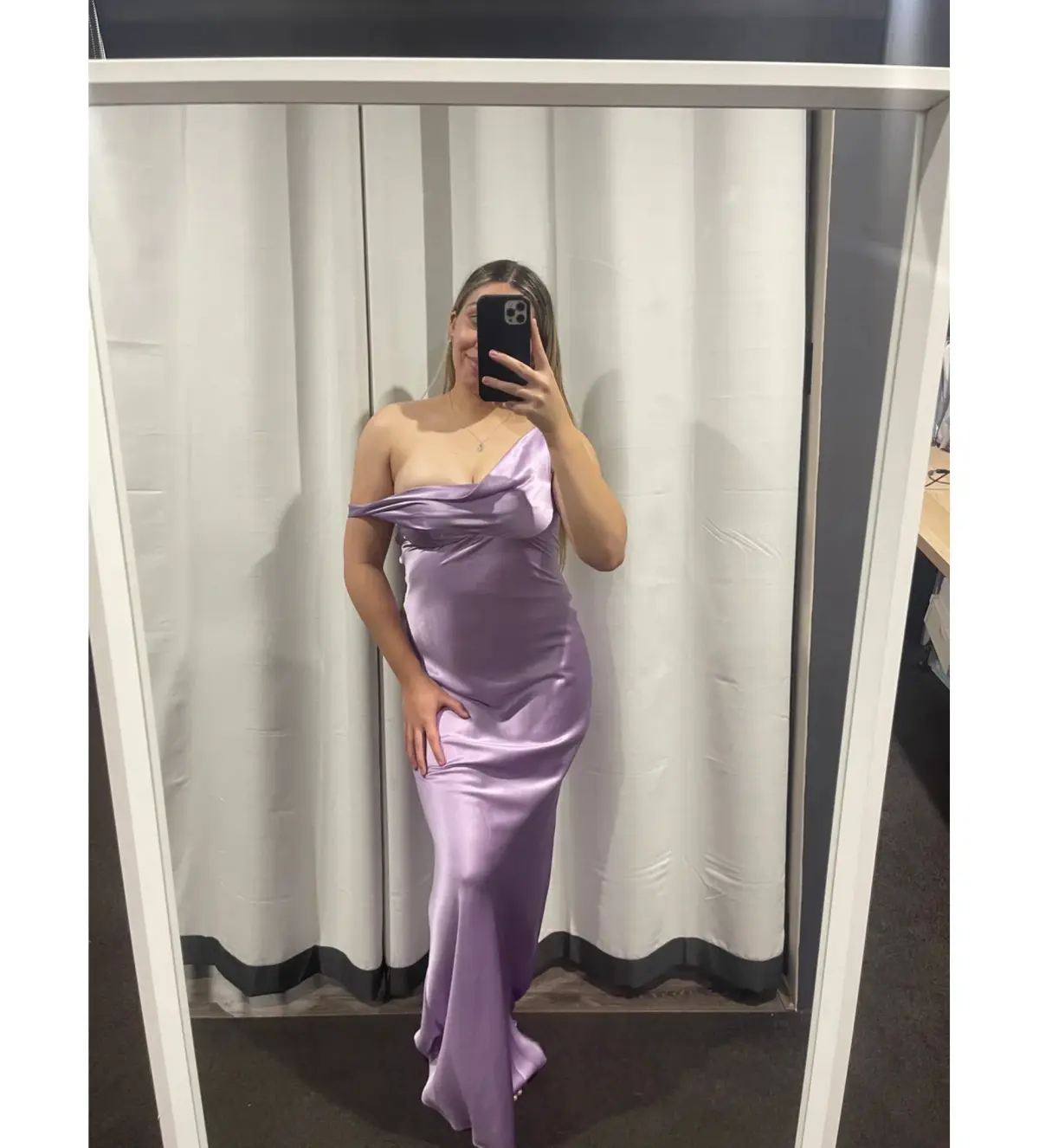 Natalie Rolt Purple Monika Gown Purple Size 1/AU 8 - Image 1