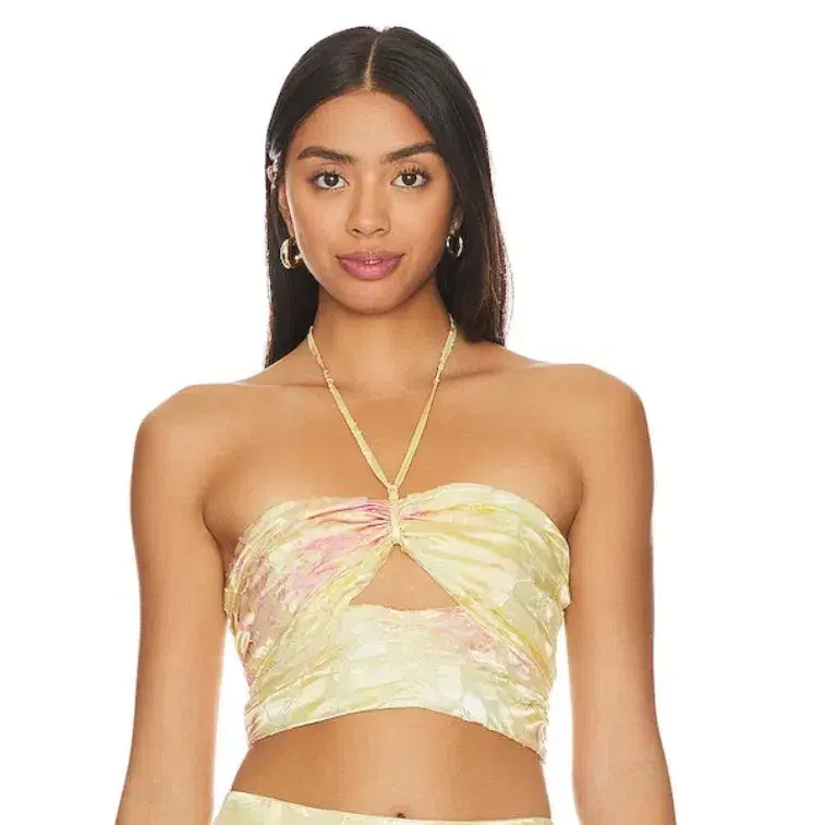Loveshackfancy  Chance Maxi Set Yellow Floral Size 8 - Image 2