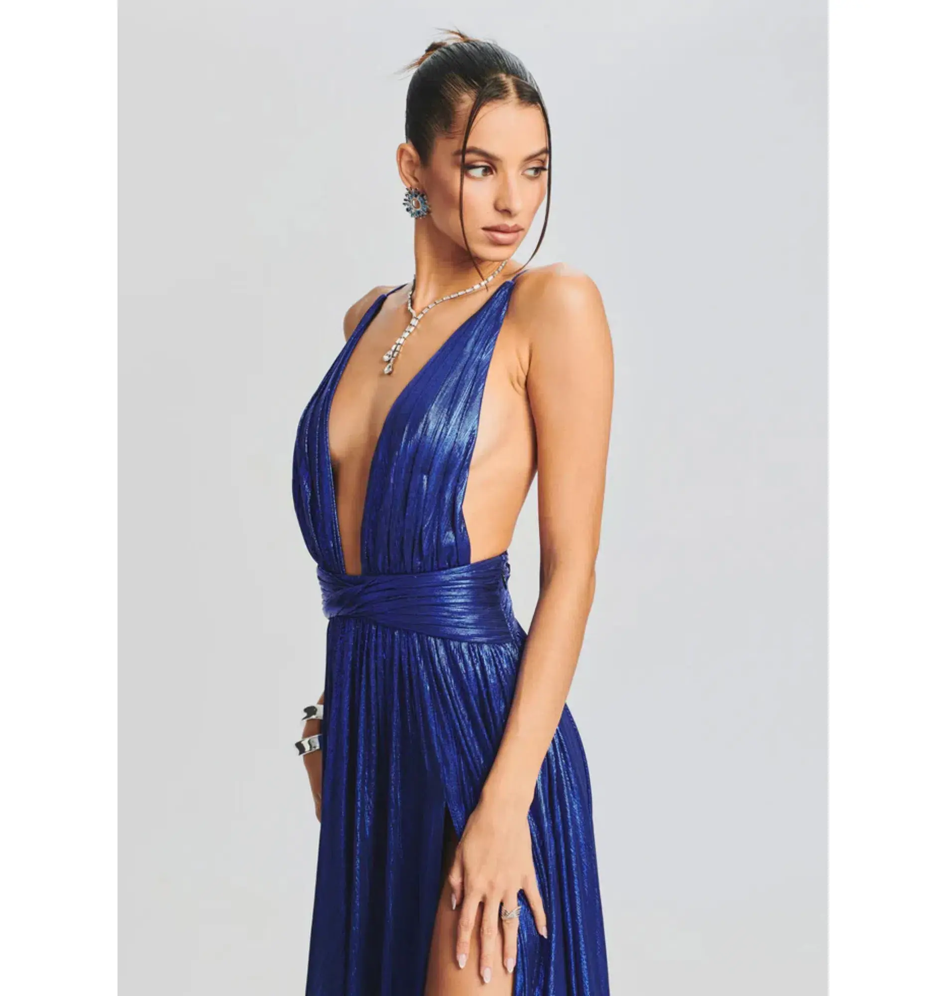 Retrofête Kelsey Dress Cobalt Size S / AU 8 - Image 2