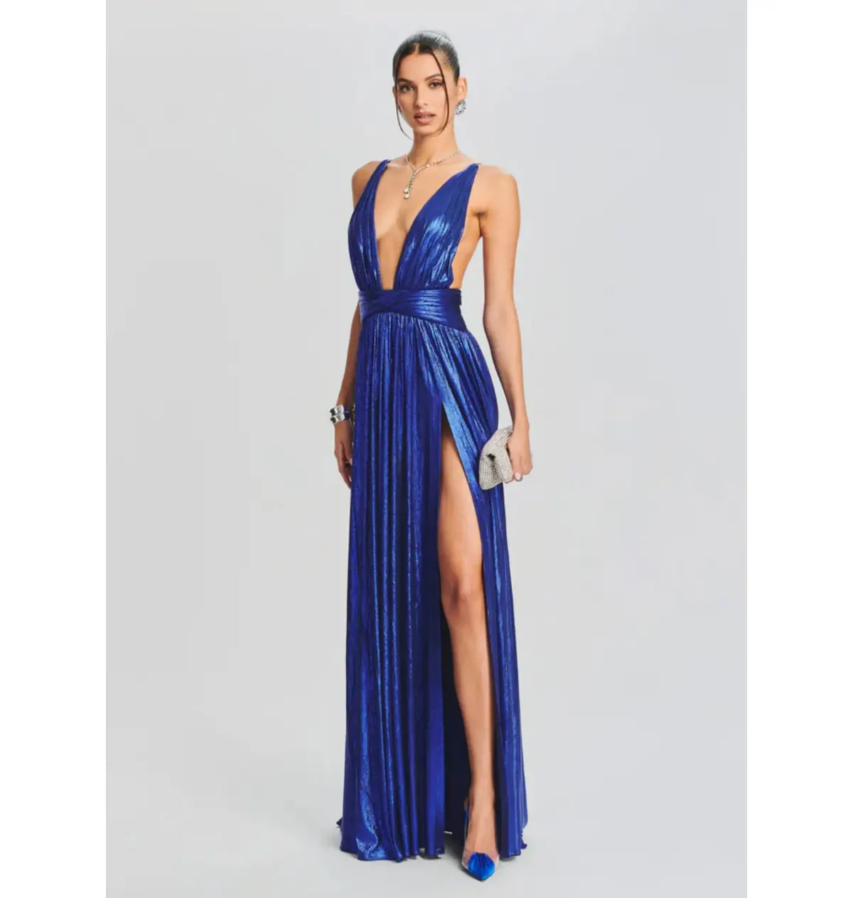 Retrofête Kelsey Dress Cobalt Size S / AU 8 - Image 1