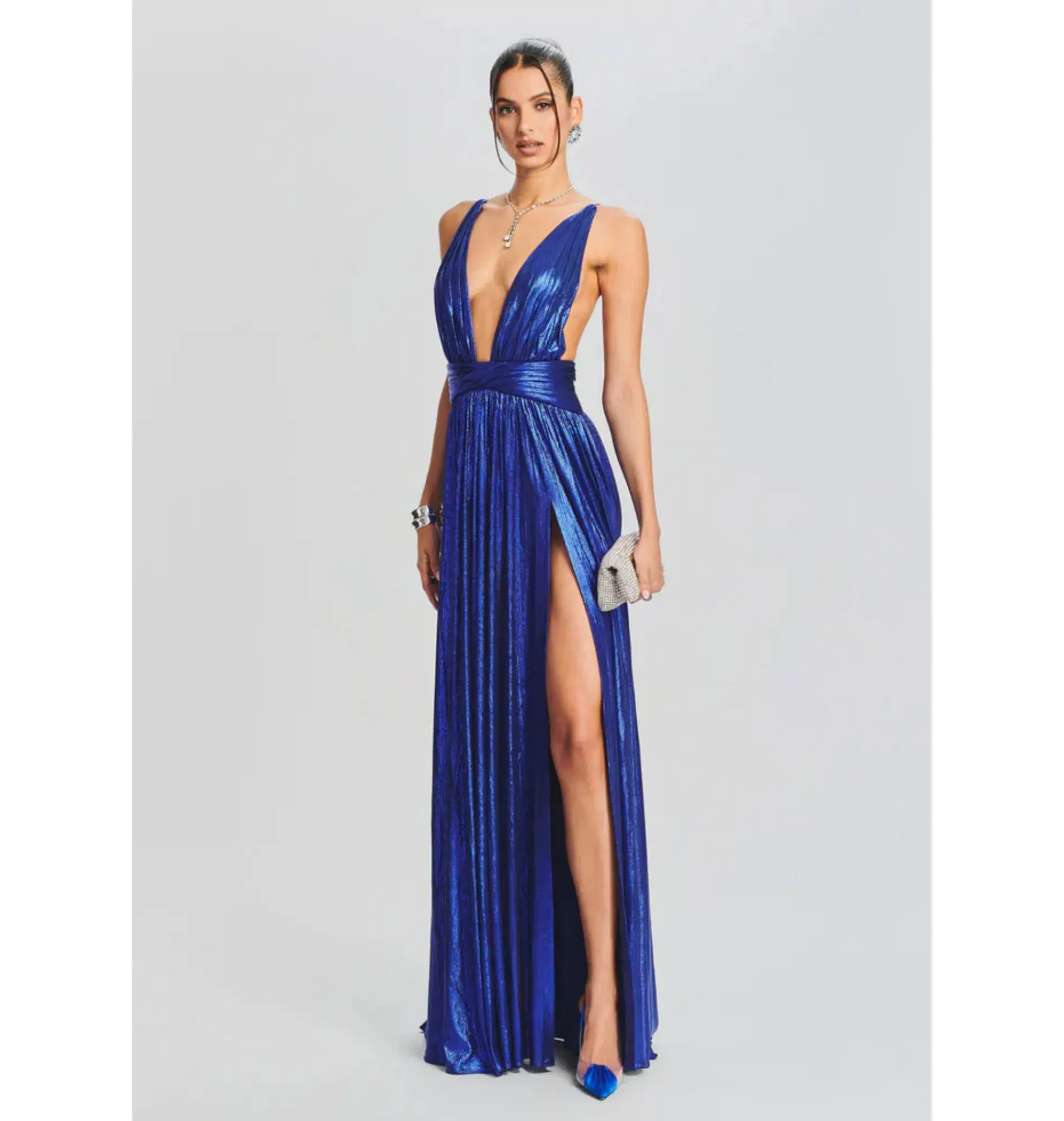 Retrofête Kelsey Dress Cobalt Size S / AU 8 - Image 1