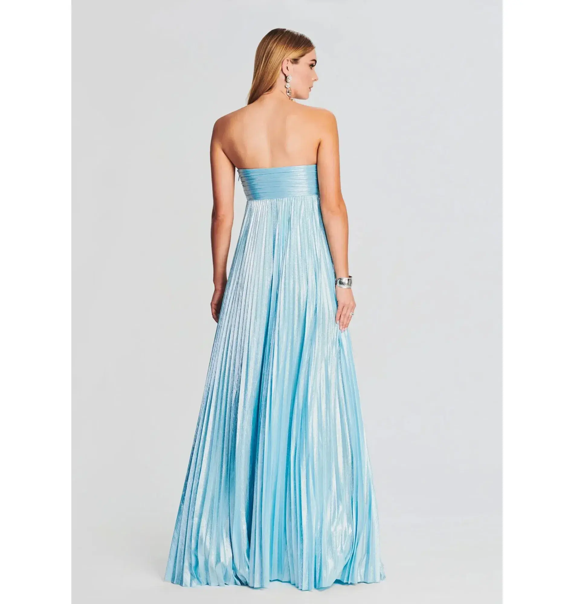 Retrofête Zoa Dress Sky Blue Size S / AU 8 - Image 3
