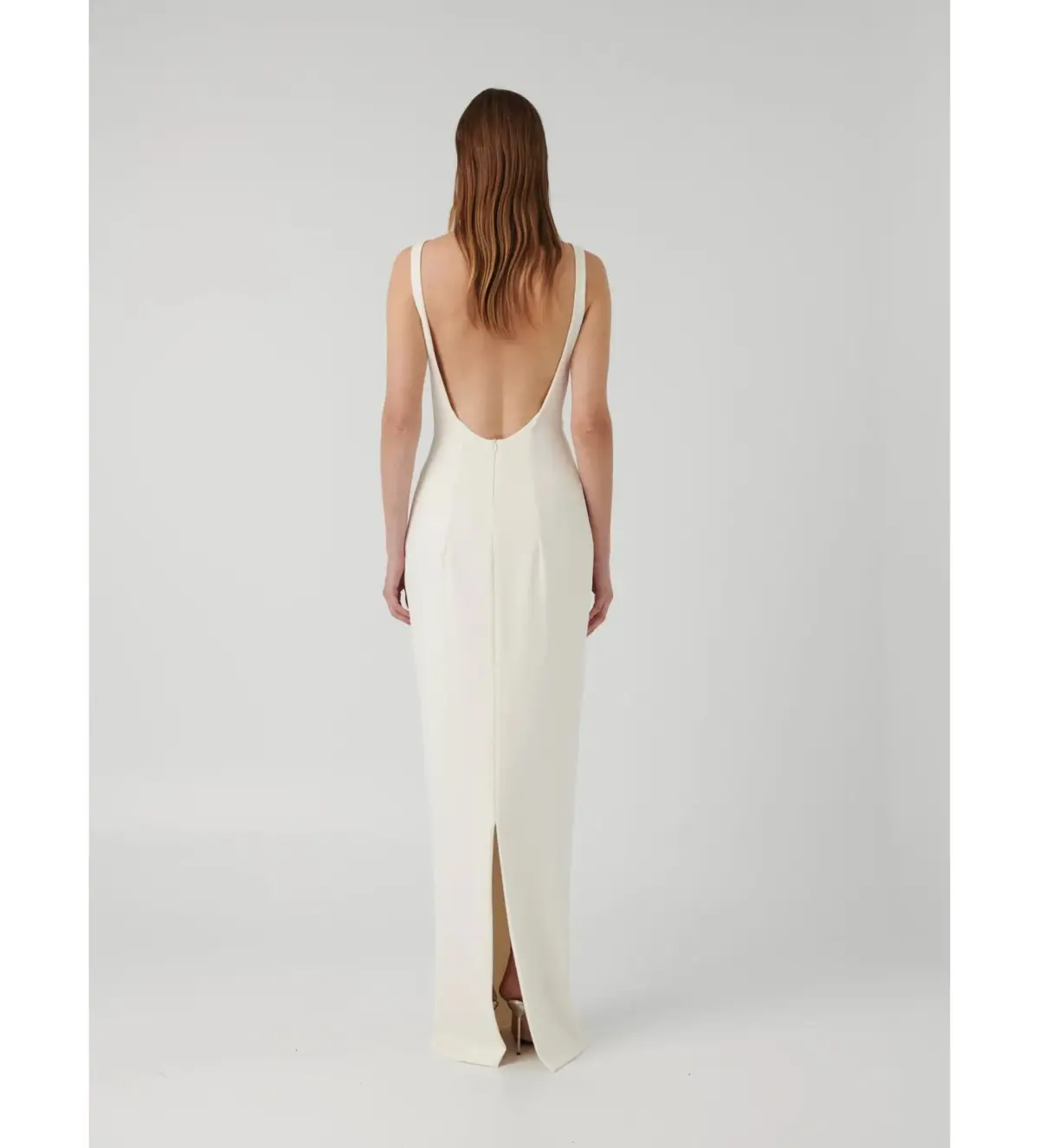 Effie Kats White Verona Gown in White Size XS/ AU 6 - Image 3