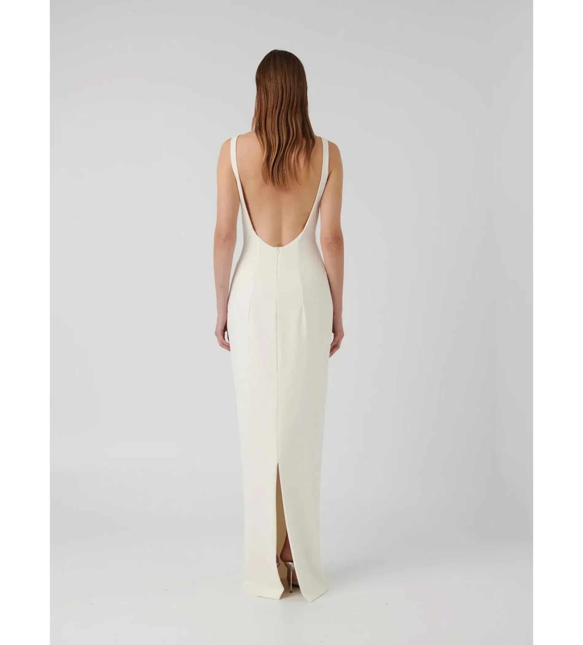 Effie Kats White Verona Gown in White Size XS/ AU 6 - Image 3