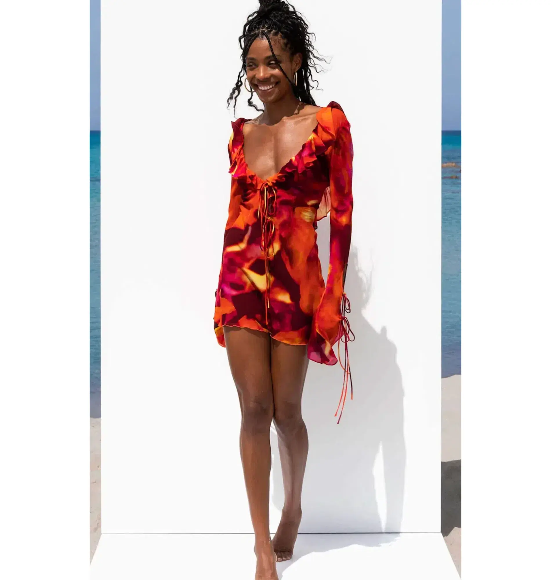 Rat & Boa Dali Dress Multi Size XS / AU 6 - Image 1