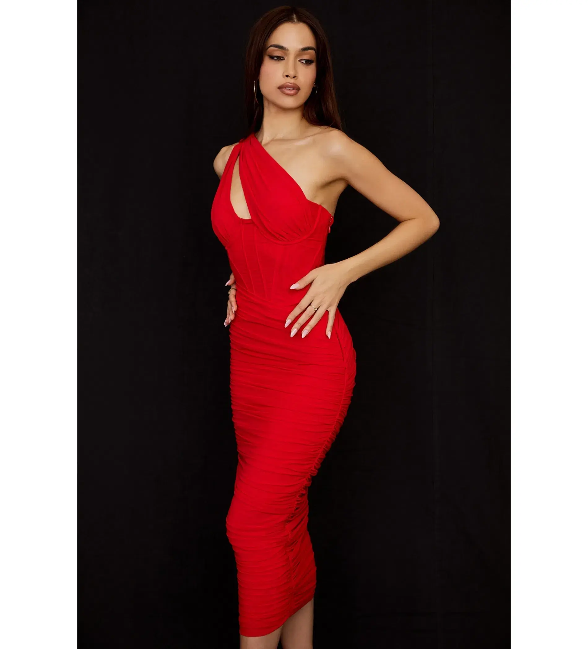 House of CB Valentina Dress Scarlett Size 6 - Image 1