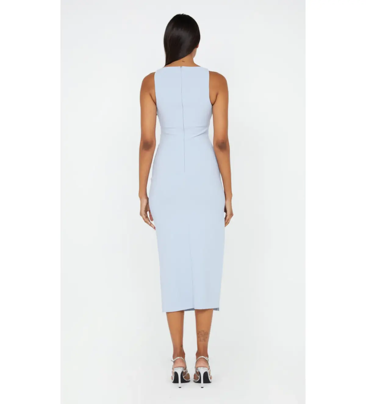 Bec & Bridge Be Mine Dress Dusty Blue Size 10 - Image 2