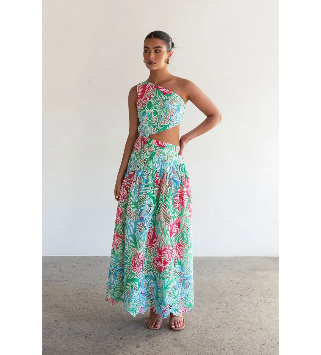 Zaco Tribeca Dress Floreale Multi/Print Size 8  for rent on The Volte - main image