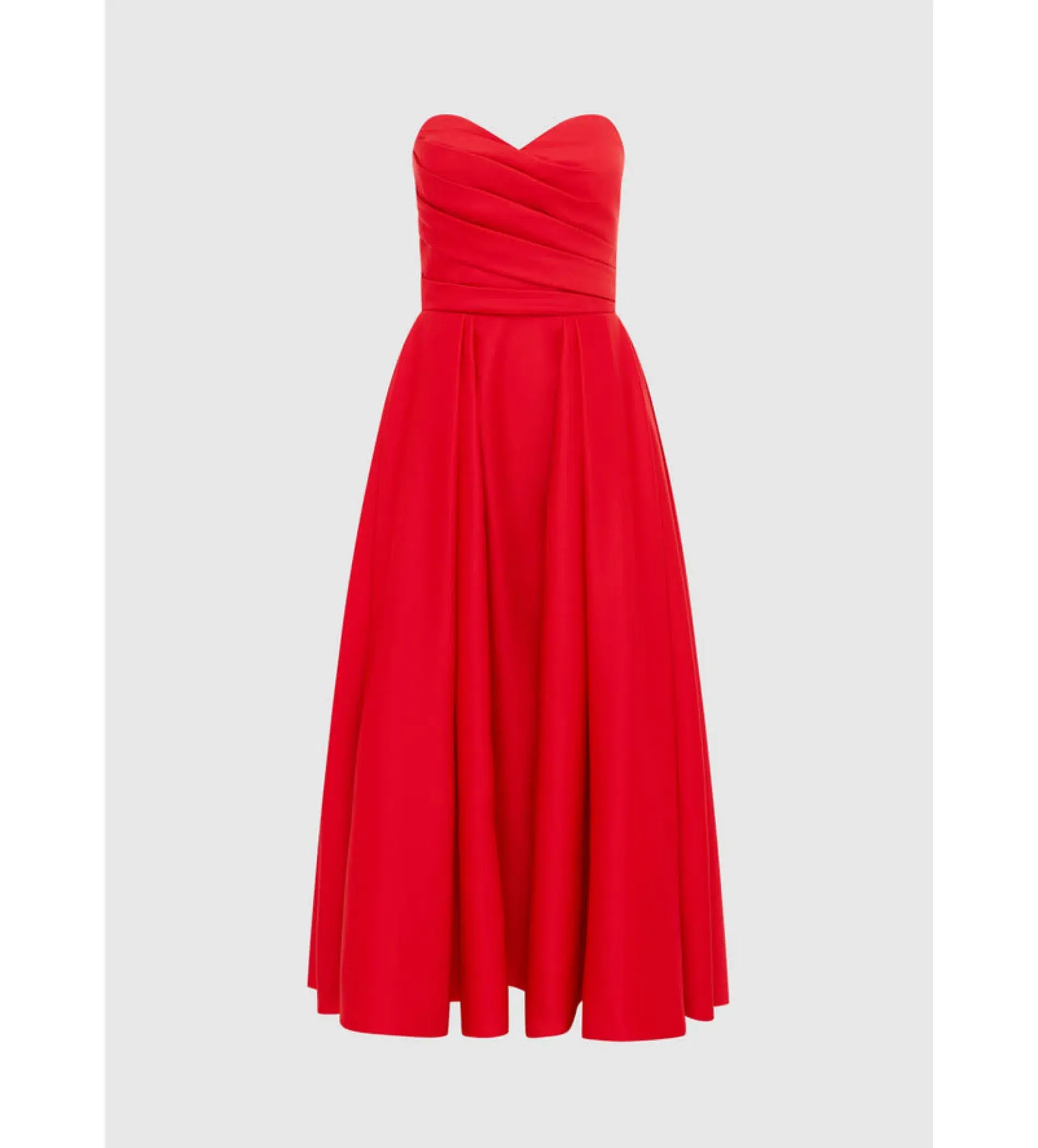 Leo Lin Jessica Bustier Gown Red Size 10  - Image 1