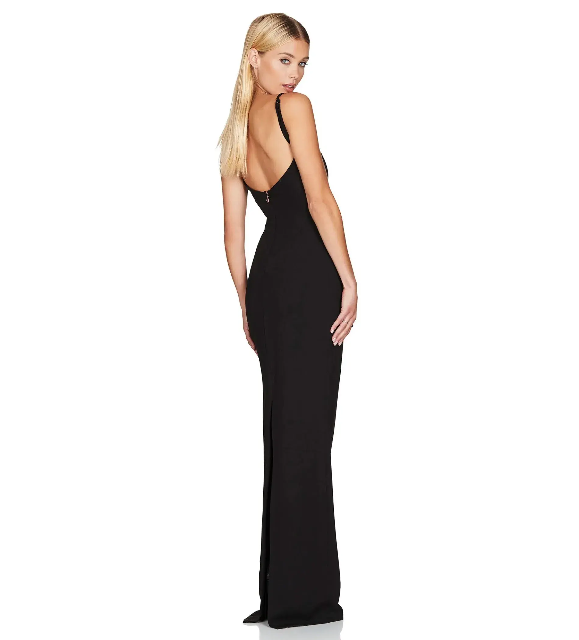 Love Nookie Bailey Maxi Dress Black Size M/AU 10 - Image 3