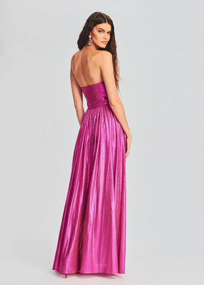 Retrofête Jacie Maxi Dress Pink Size 8 - Image 4