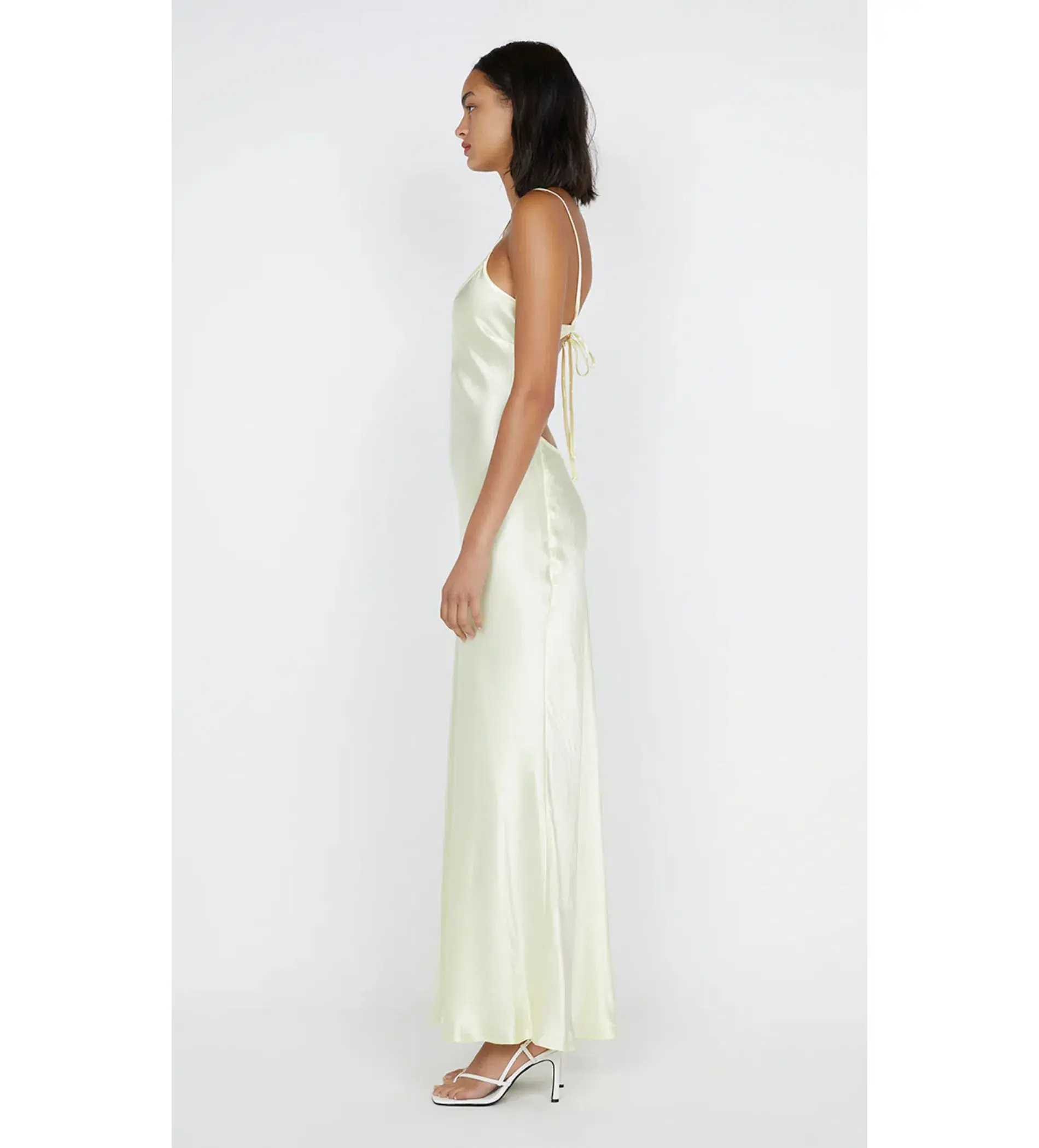 Bec & Bridge Cedar City Maxi Dress in Ice Yellow Size 8 - Image 2
