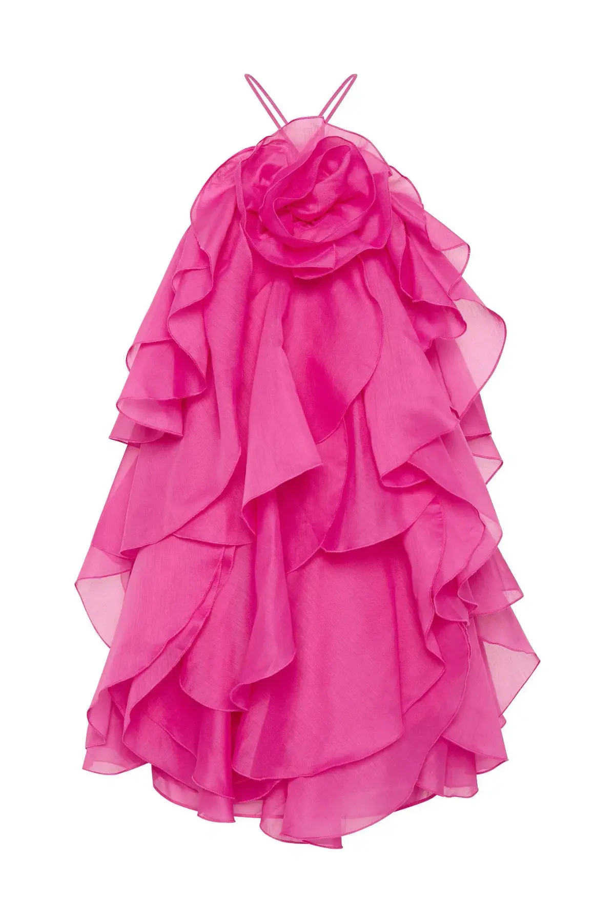 Aje Pandorea Layered Mini Dress Pink Size 12 - Image 3