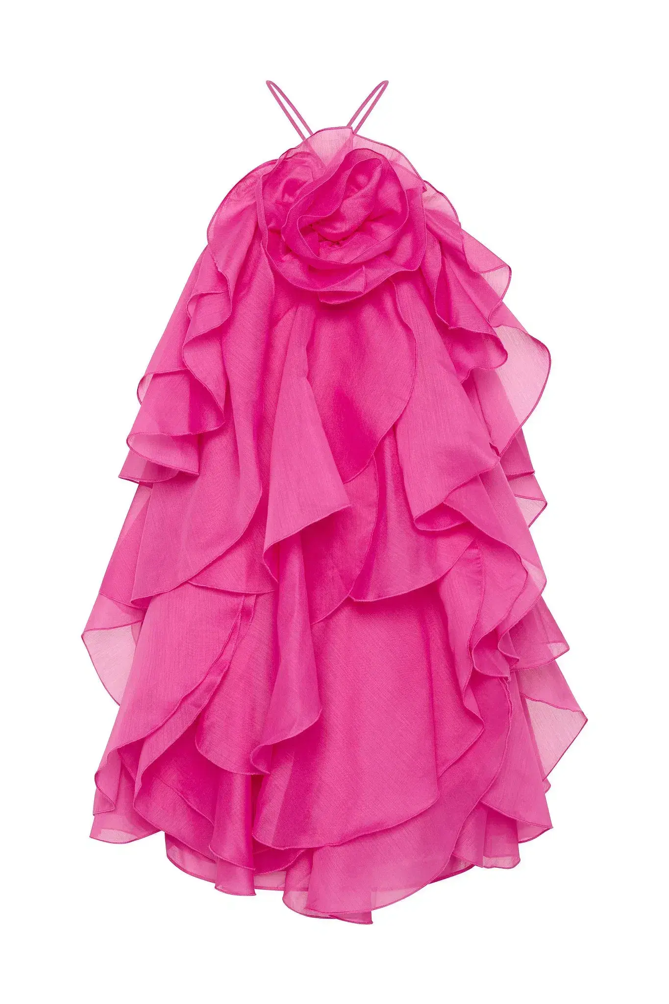 Aje Pandorea Layered Mini Dress Pink Size 12 - Image 3