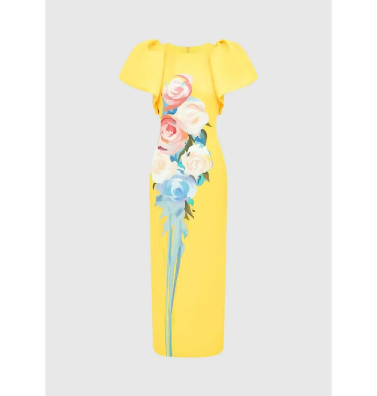 Leo Lin Lucinda Maxi Dress Bouquet Print Size 16 - Image 3