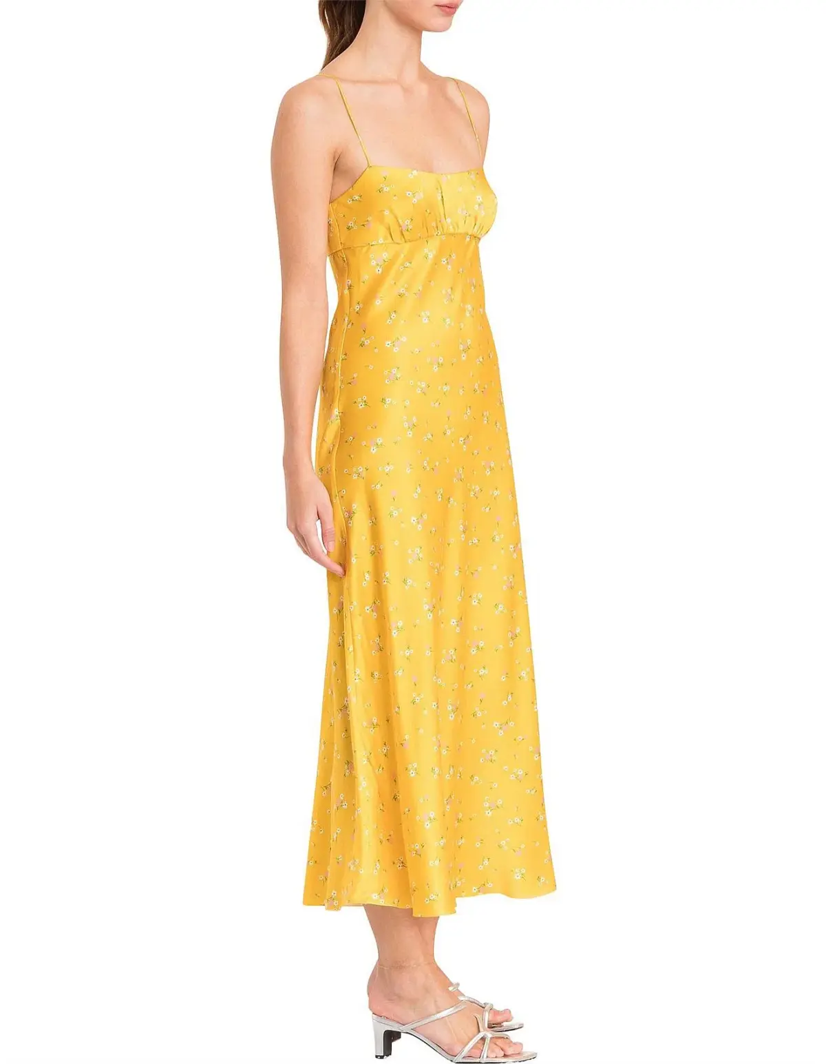 Bec & Bridge Only In Paris Slip Dress Yellow Size 10 - Image 2
