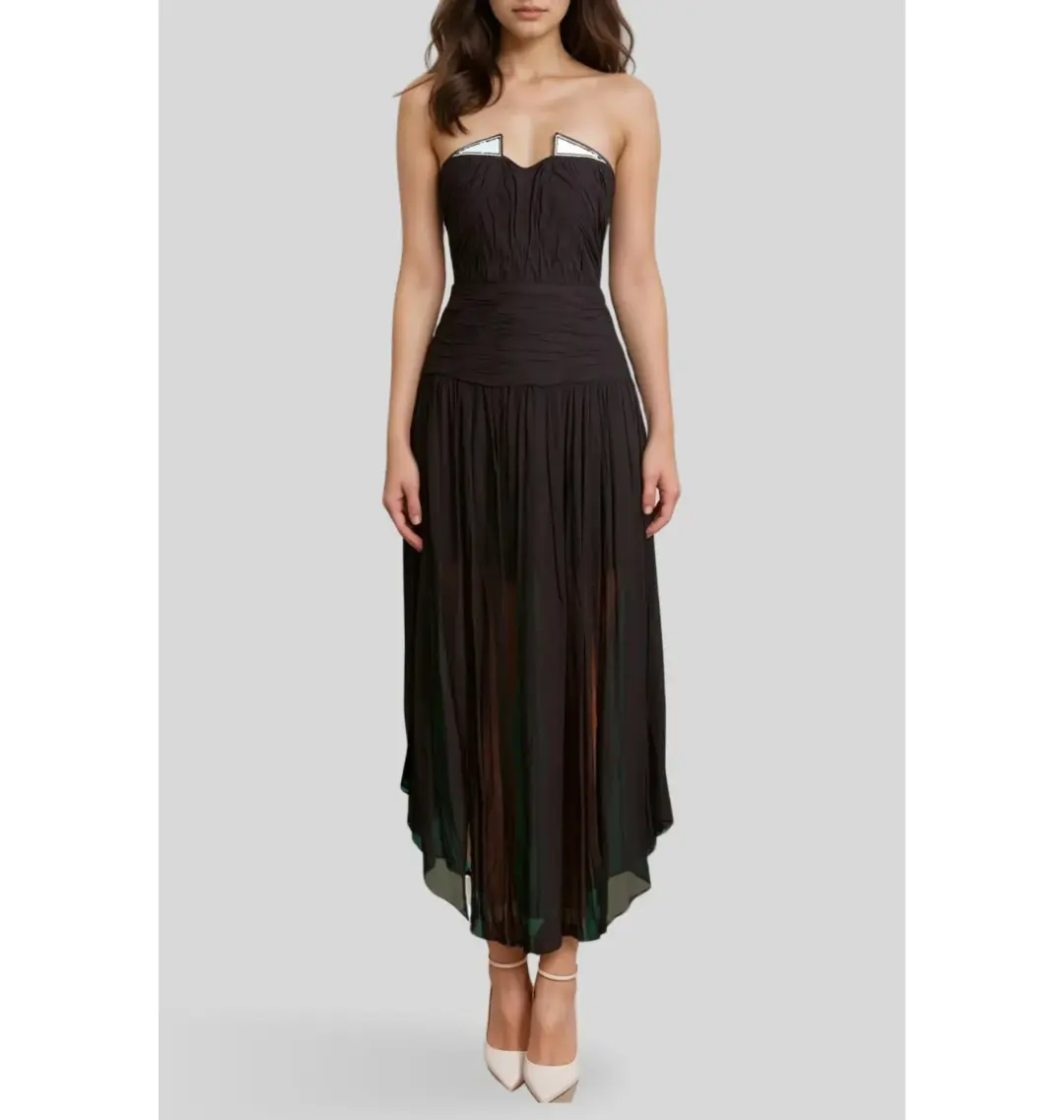 Sass & Bide Sweet Valentina Dress Black Size AU 10   for rent on The Volte - main image
