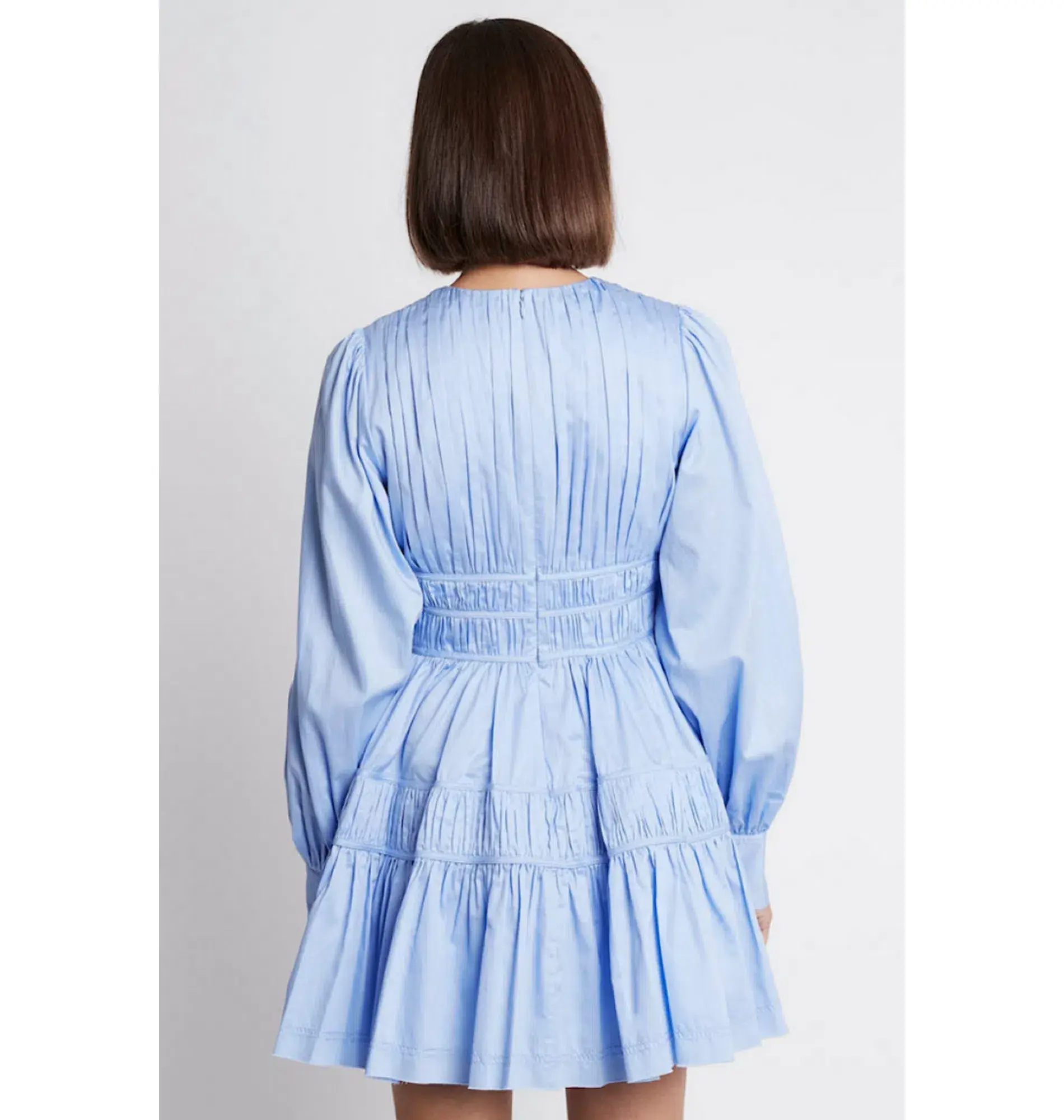 Aje Fallingwater Mini Dress Blue Size 16 - Image 3