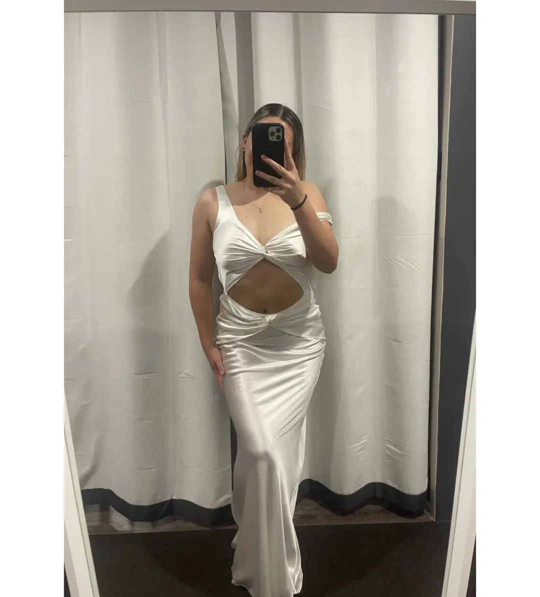 Natalie Rolt Tamika Gown White Size 1/AU 8 for rent on The Volte - main image