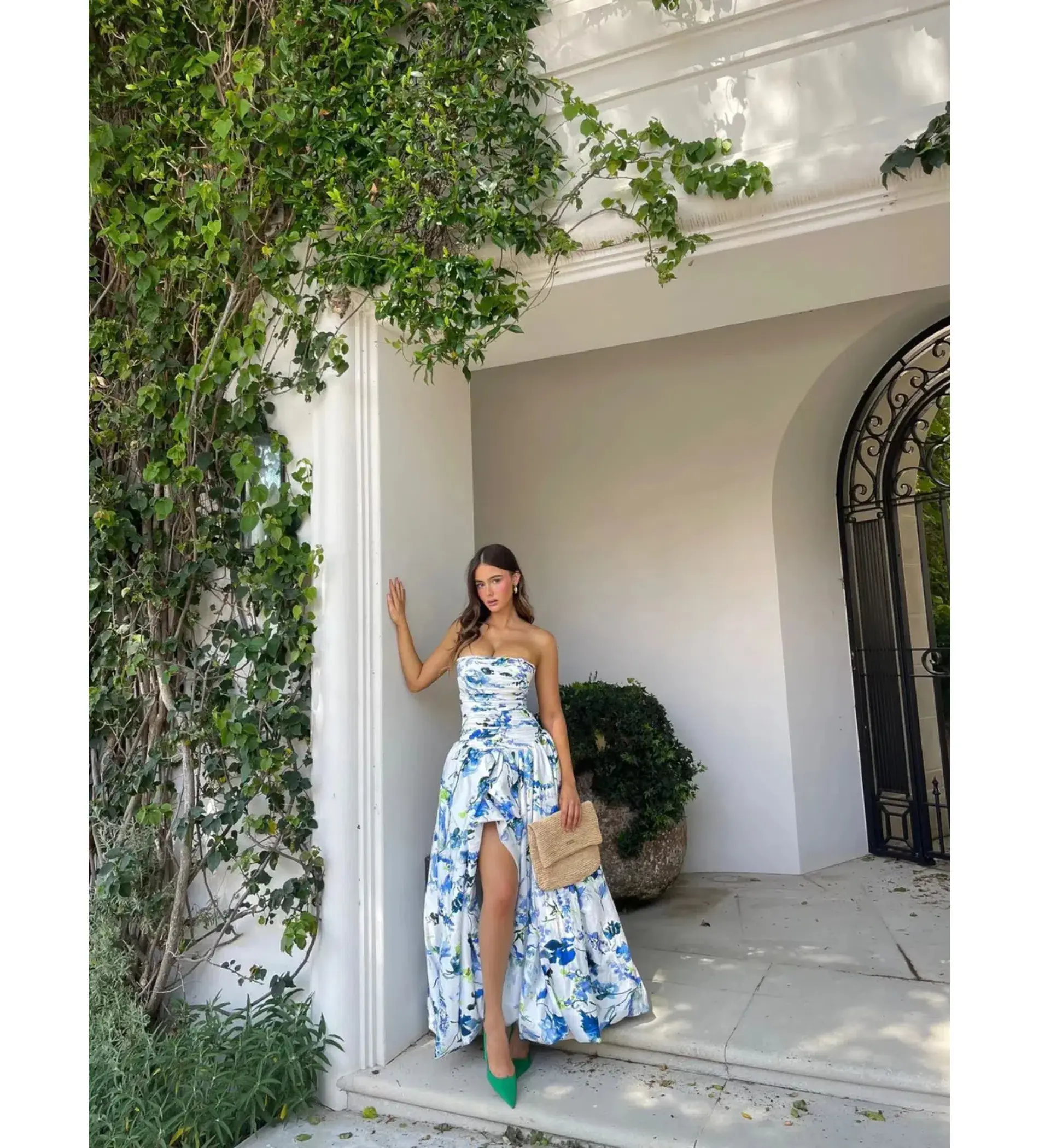 Aje Violette Bubble Hem Maxi Lavenders of Provence Size AU 4 - Image 1