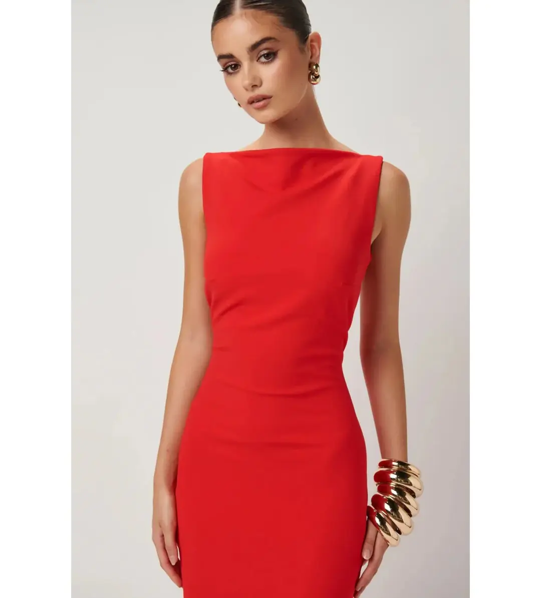 Effie Kats Verona Gown Red Size XS / AU 6 for rent on The Volte - main image