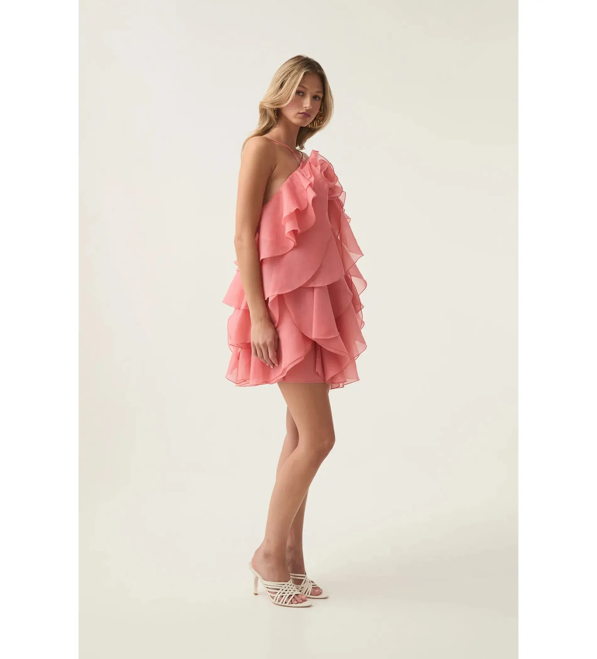 Aje Pandorea Layered Mini Dress Size 10 - Image 2