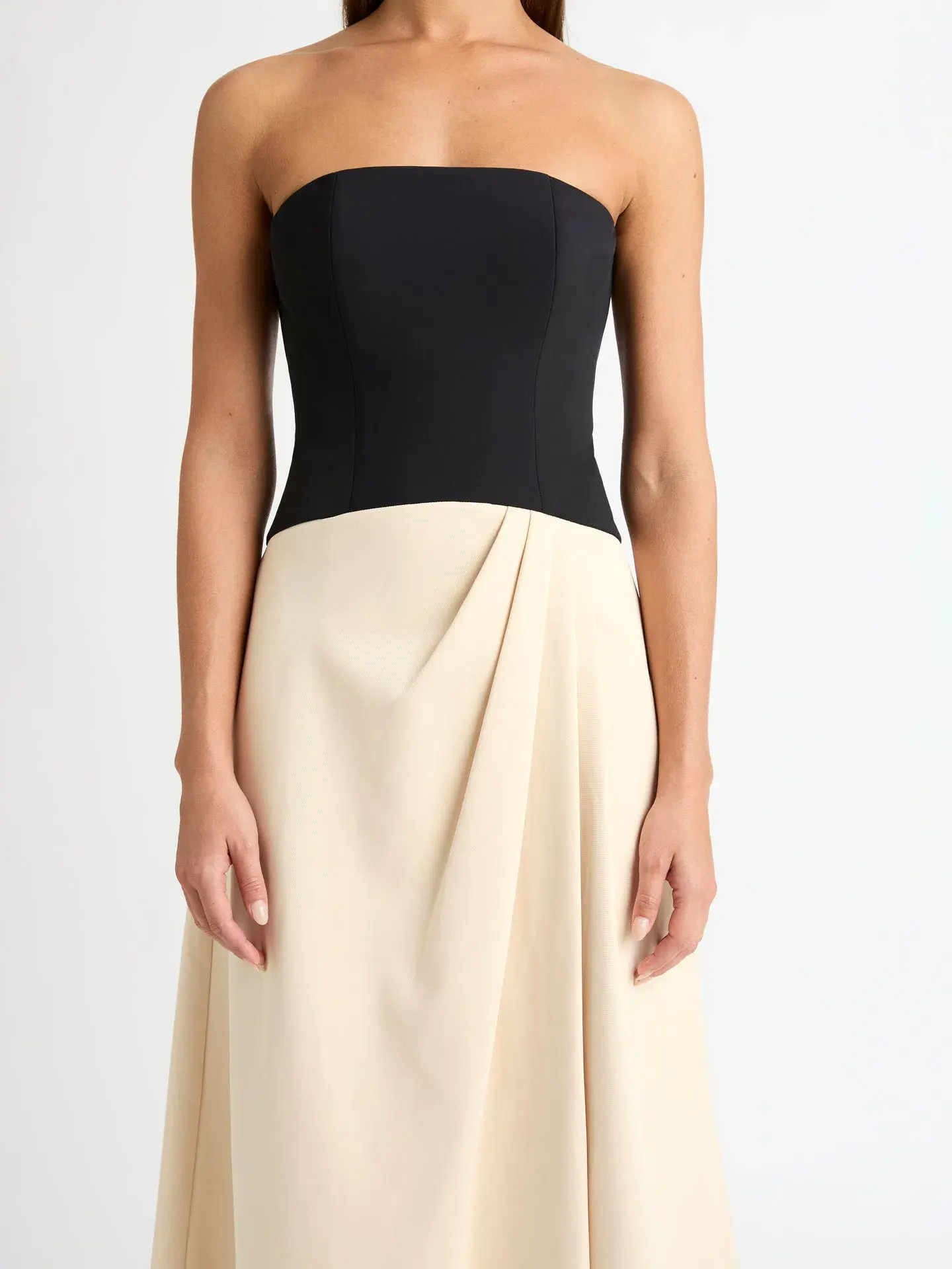 Sheike Grace Gown Cream & Black Size 8 - Image 3