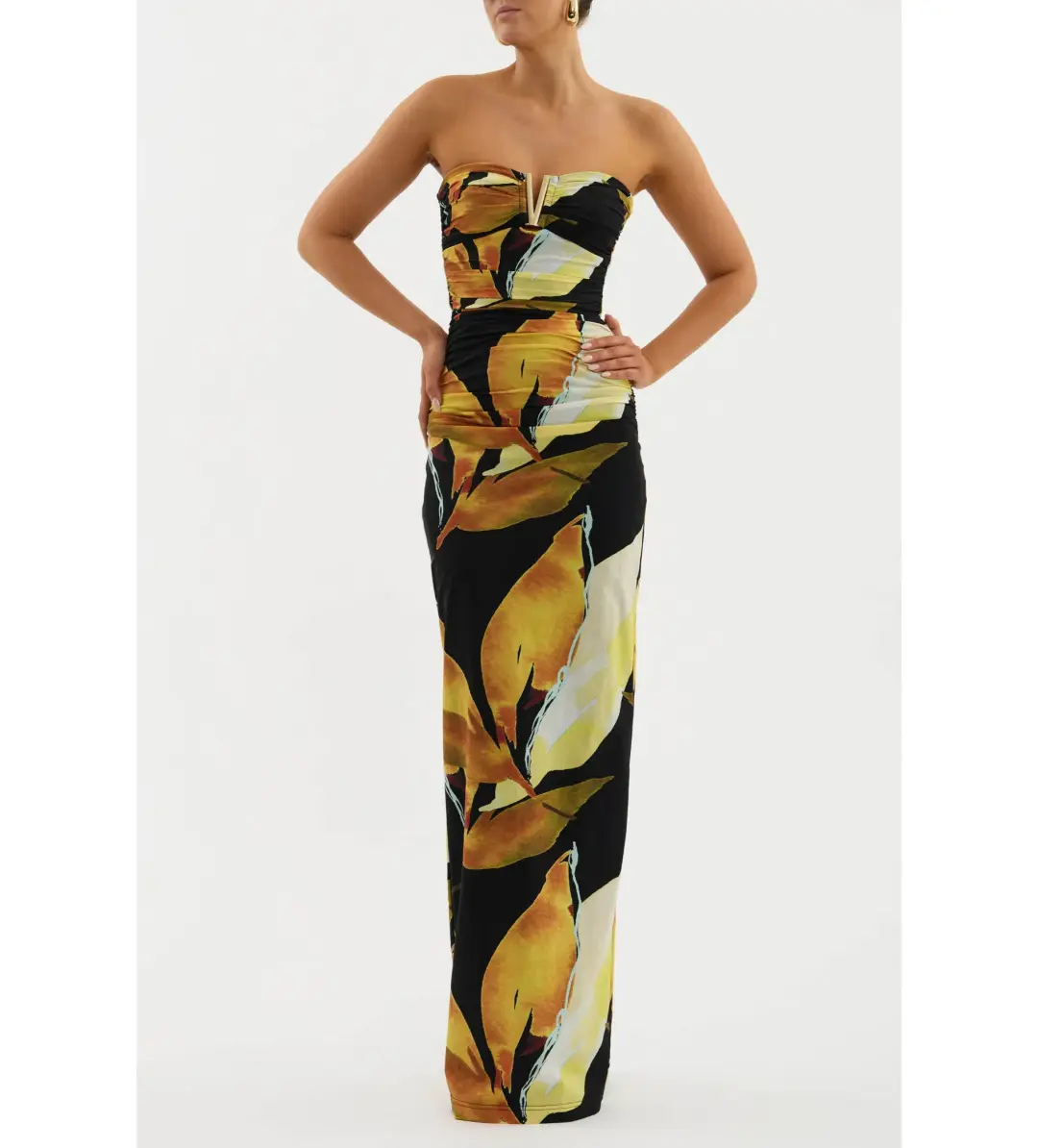 Rebecca Vallance Petals of Paradise Gown Multi Size 10  for rent on The Volte - main image