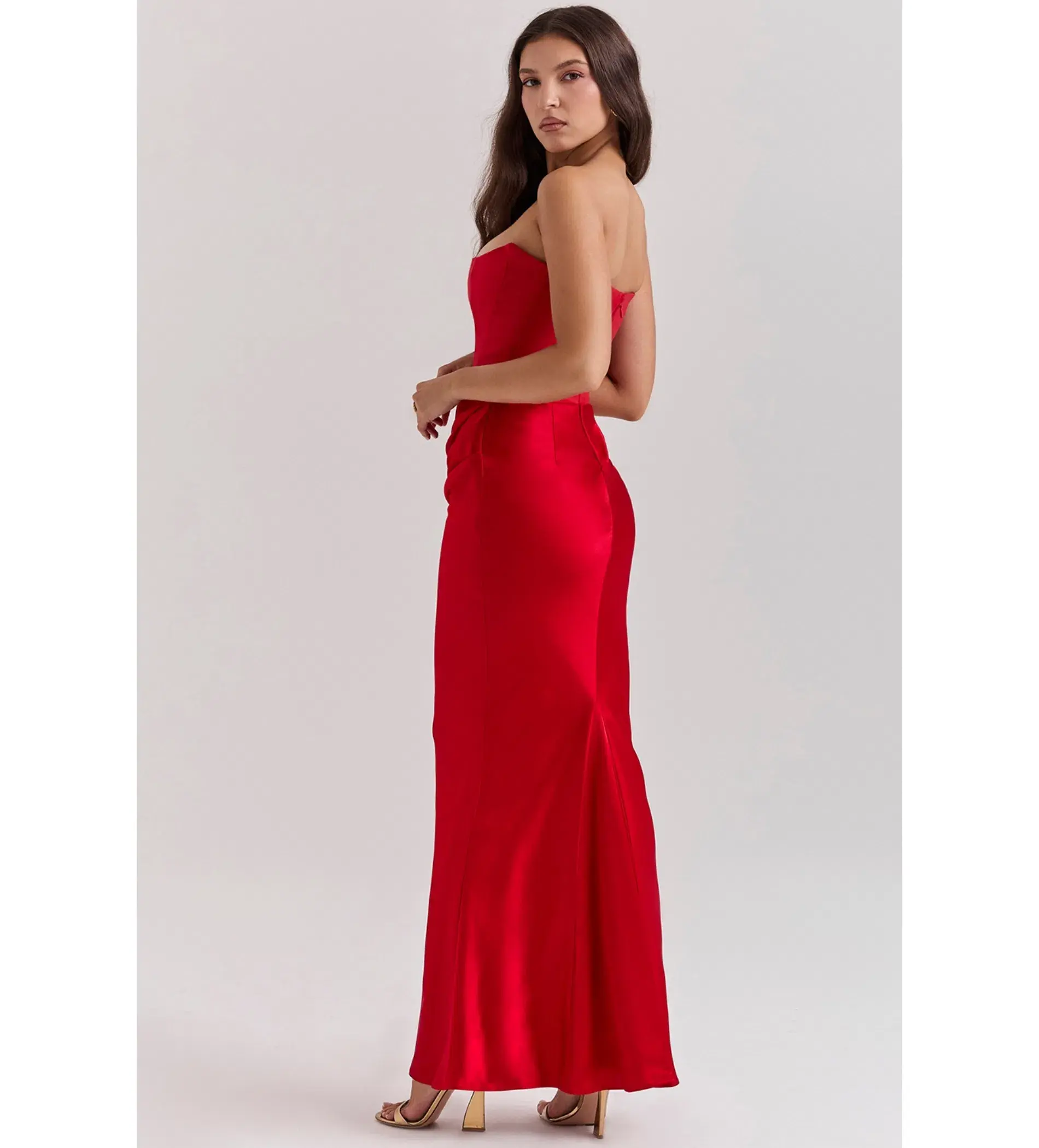 House of CB Persephone  Scarlett Red Size M/Au 10-12 - Image 2