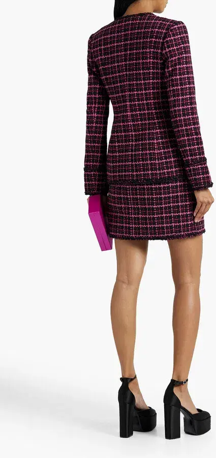 Rebecca Vallance Hirst Jacket Blazer & Skirt Set Black Size 6  - Image 3