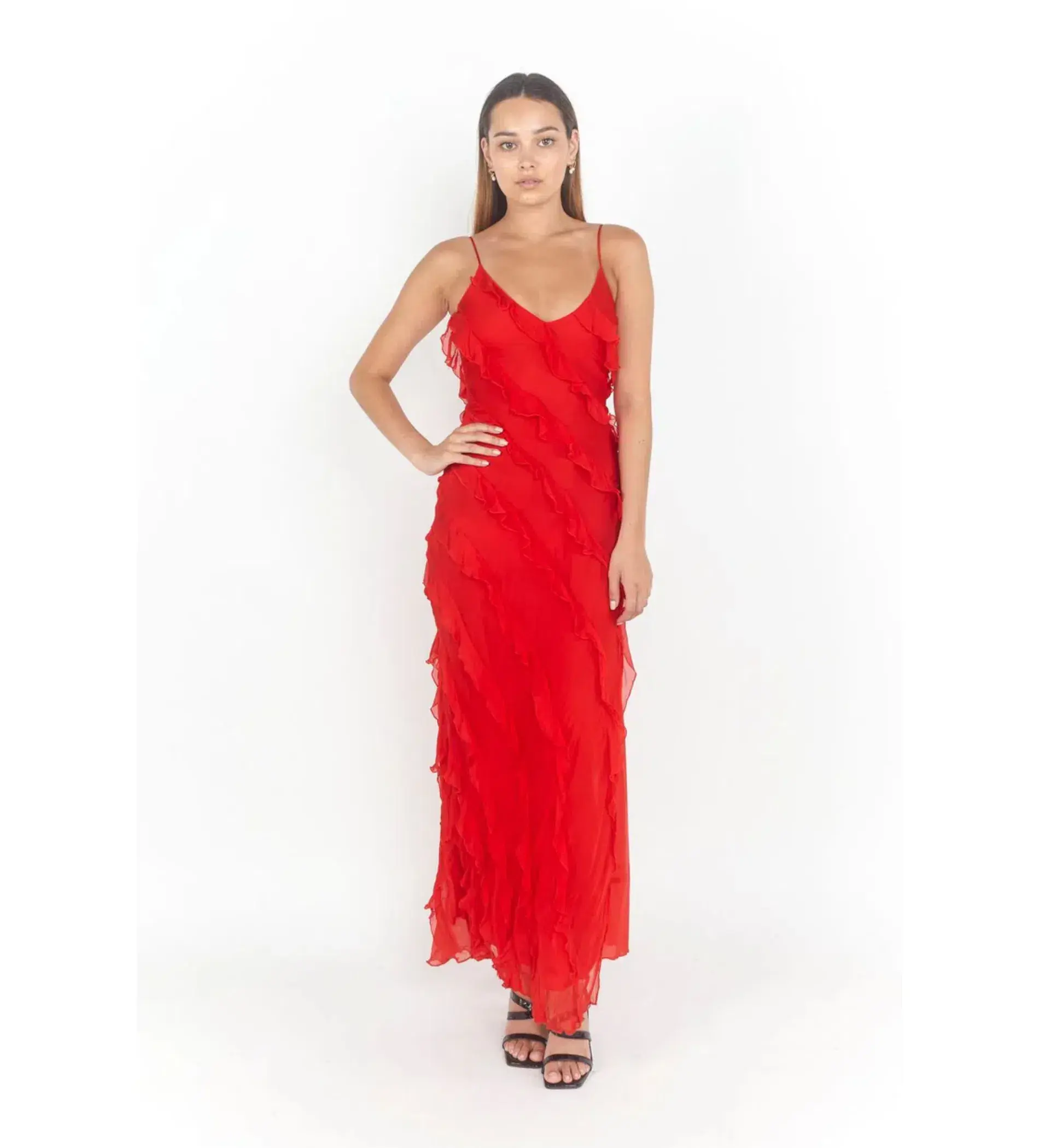 Rat & Boa Cecilia Dress in Red Size 6 - Image 1