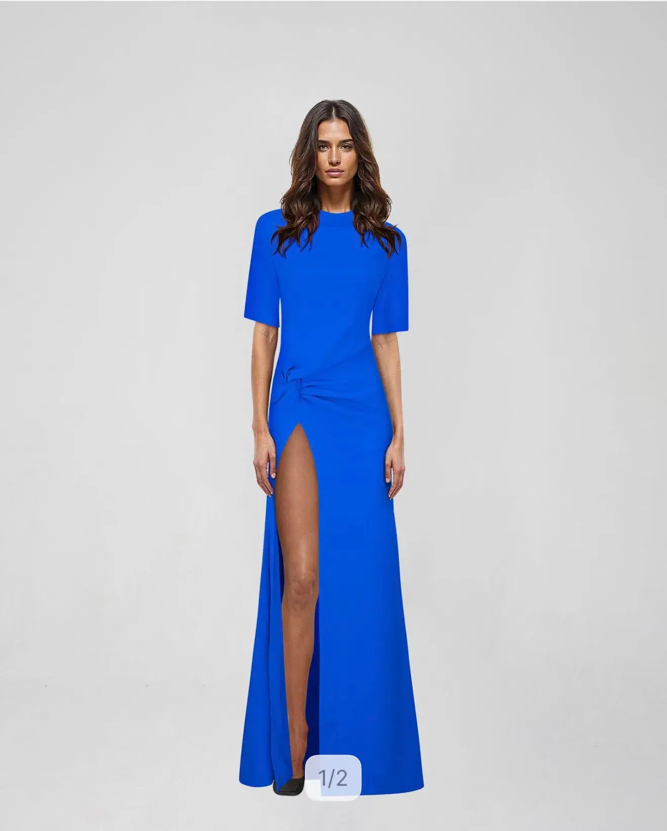 Atoir Raya Maxi Dress Electric Blue Size 6 - Image 1