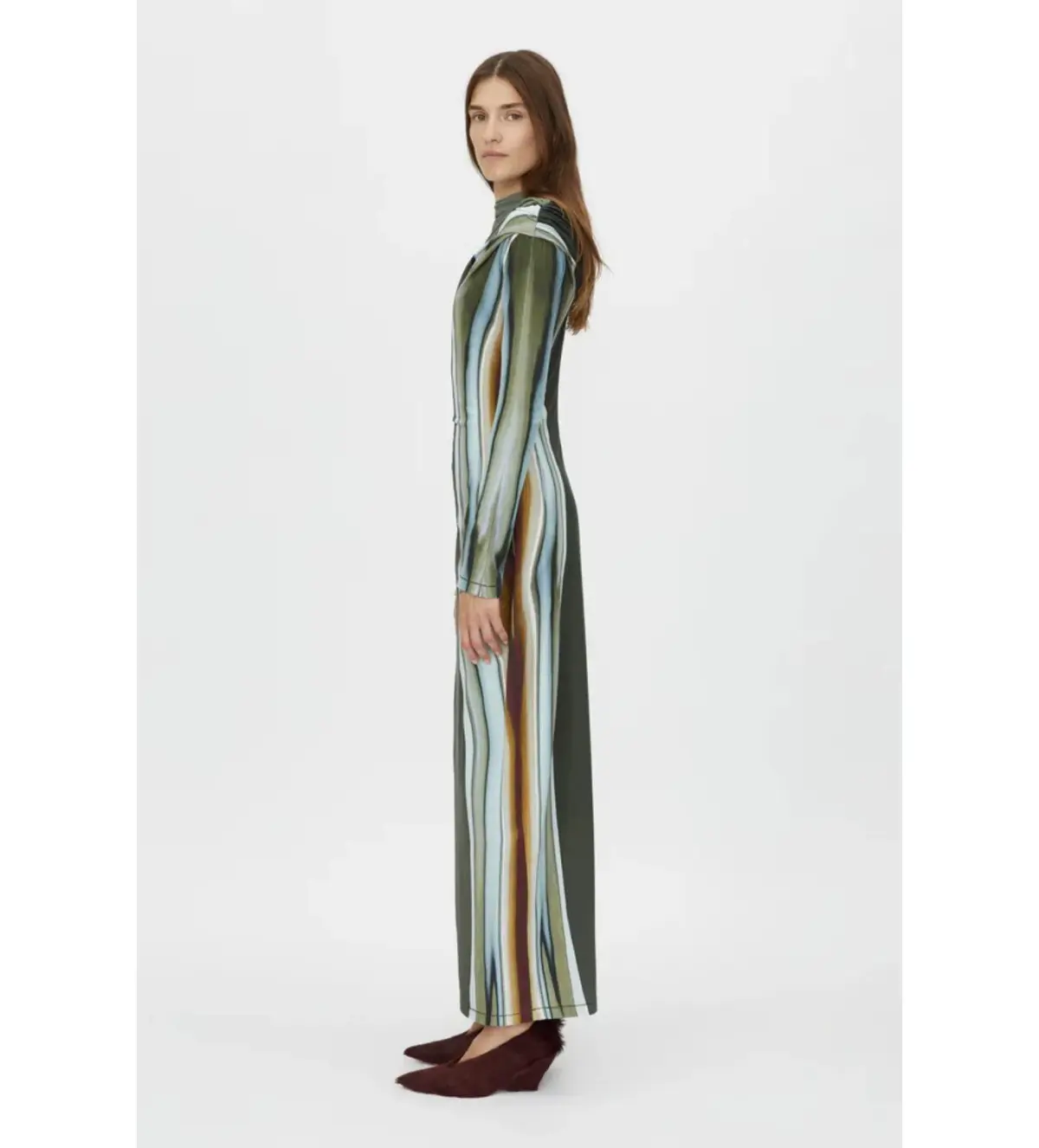 Camilla and Marc Elixir Print Jersey Maxi Dress in Elixir Print Size AU 6 (6-8) - Image 2