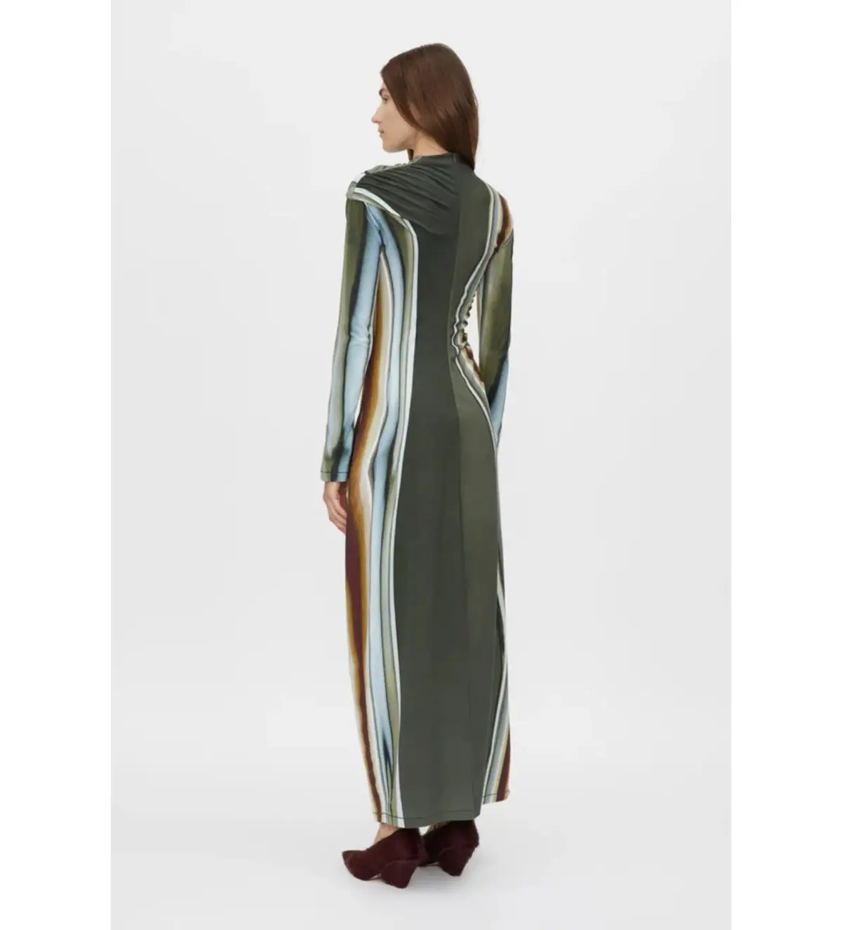 Camilla and Marc Elixir Print Jersey Maxi Dress in Elixir Print Size AU 6 (6-8) - Image 3