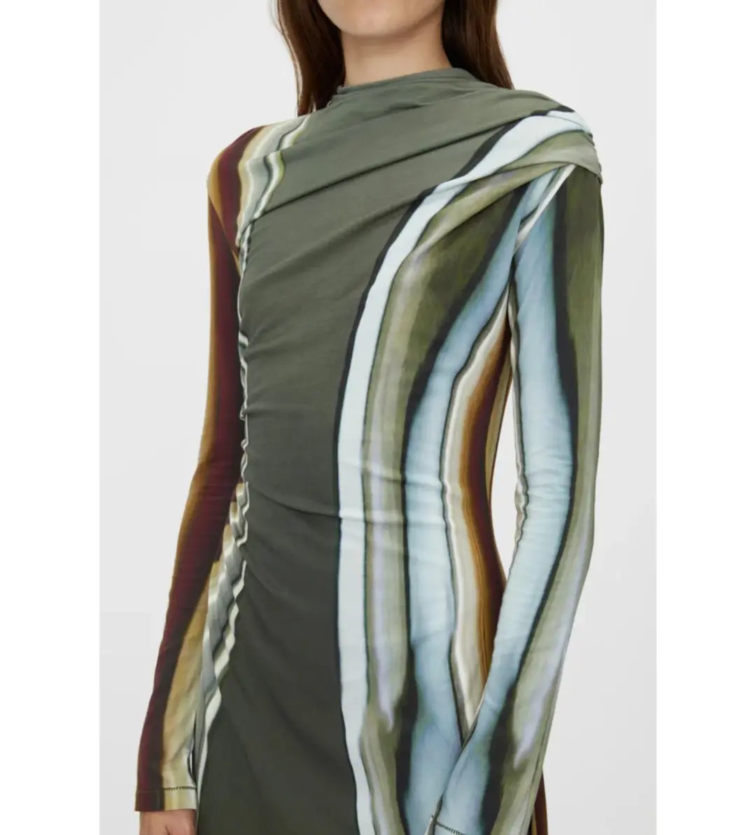 Camilla and Marc Elixir Print Jersey Maxi Dress in Elixir Print Size AU 6 (6-8) for rent on The Volte - main image