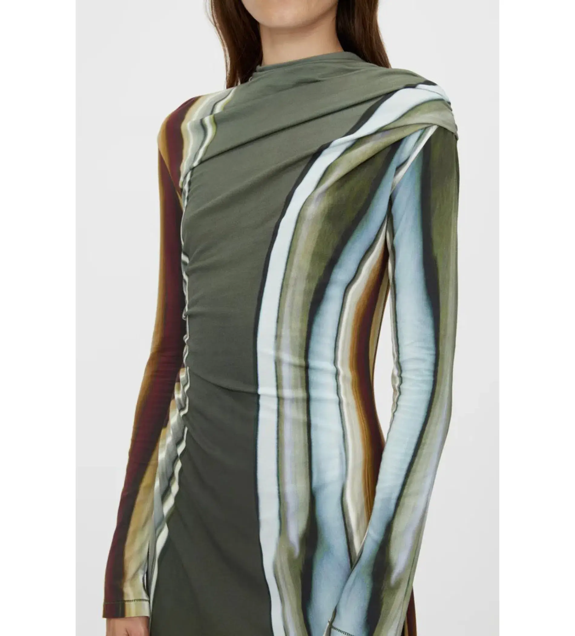 Camilla and Marc Elixir Print Jersey Maxi Dress in Elixir Print Size AU 6 (6-8) - Image 4