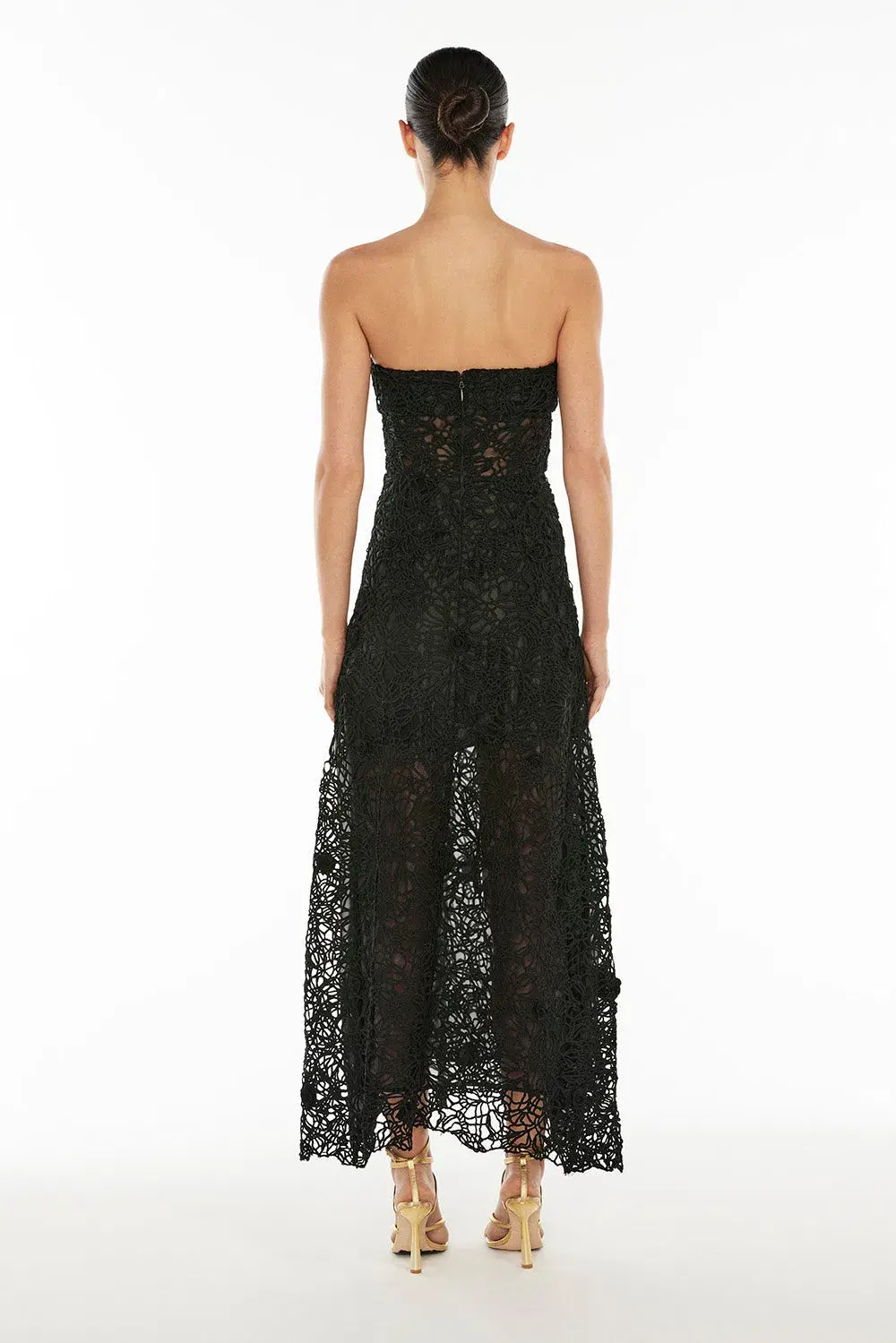 Manning Cartell Tea Ceremony Maxi Dress Black Size AU 6 for rent on The Volte - main image