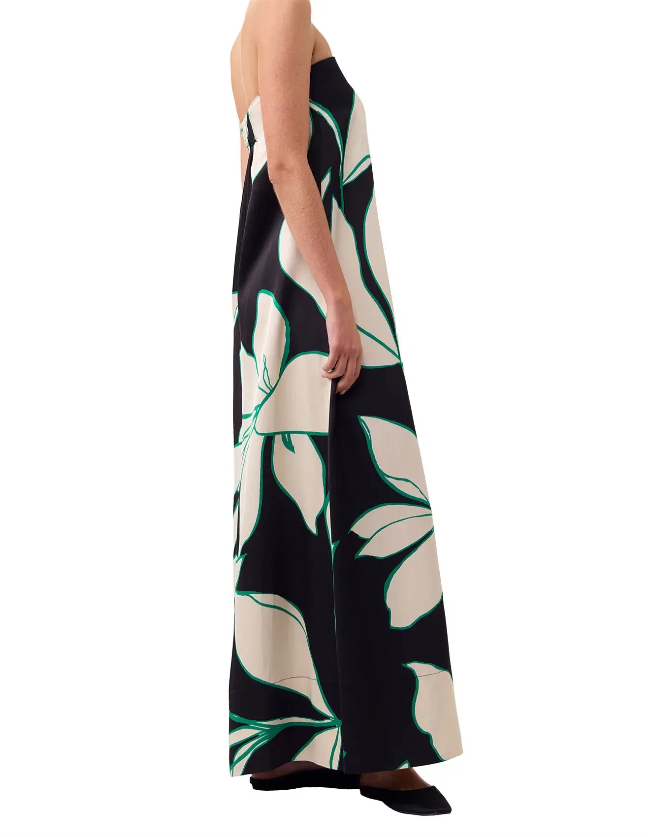 Morrison Willow Maxi Strapless Dress Floral Print Size AU 12 - Image 2