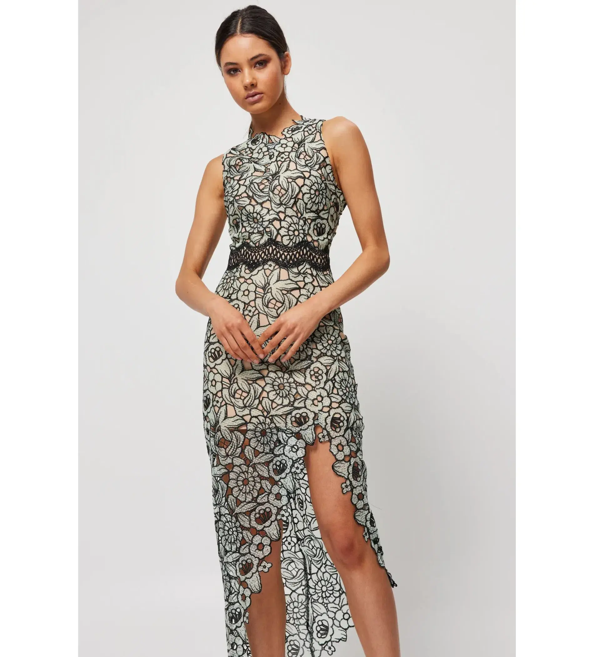 Elliatt Rowyn Maxi Dress Multi Floral Size AU 12 - Image 4